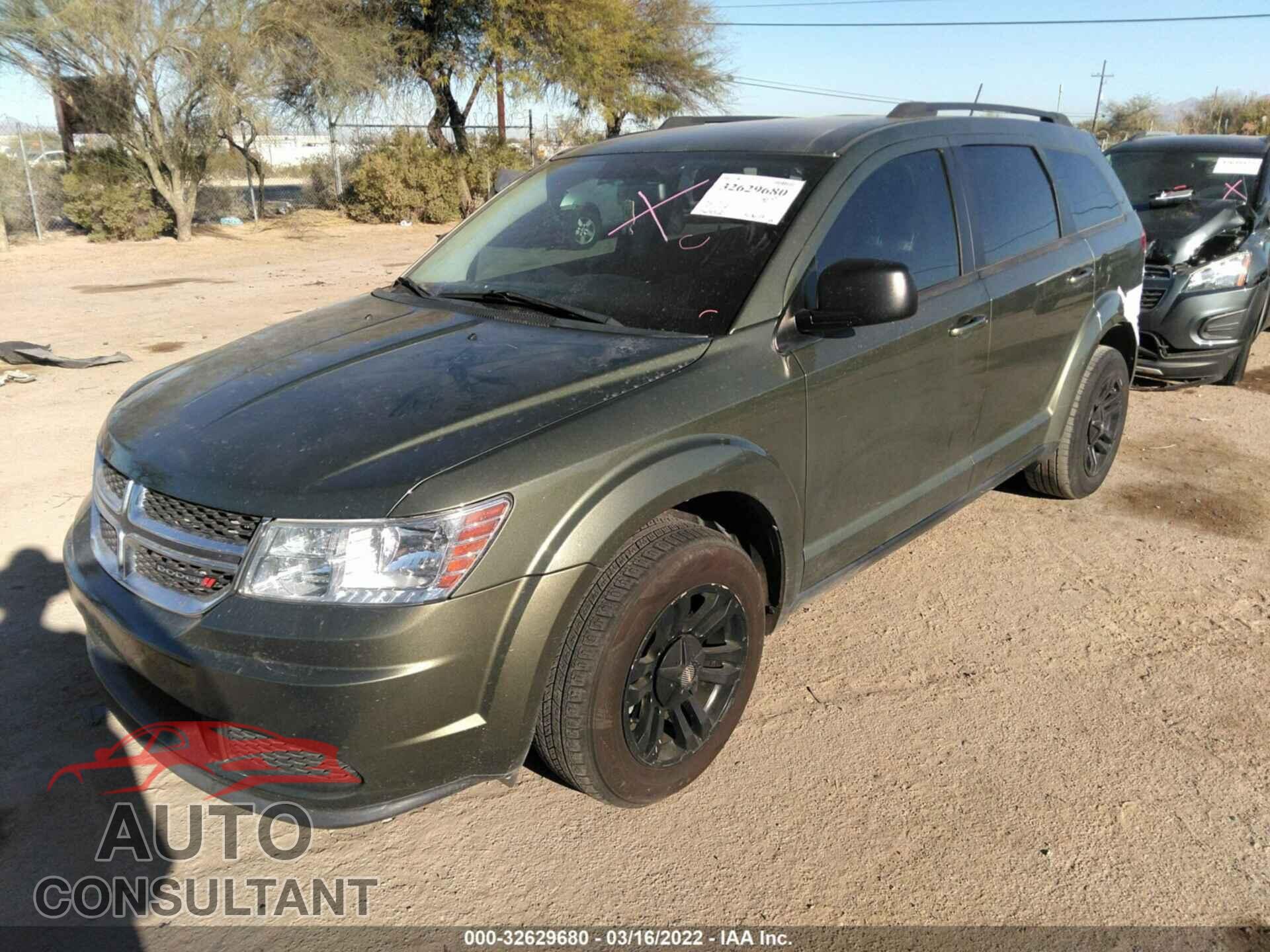 DODGE JOURNEY 2016 - 3C4PDCAB6GT172082