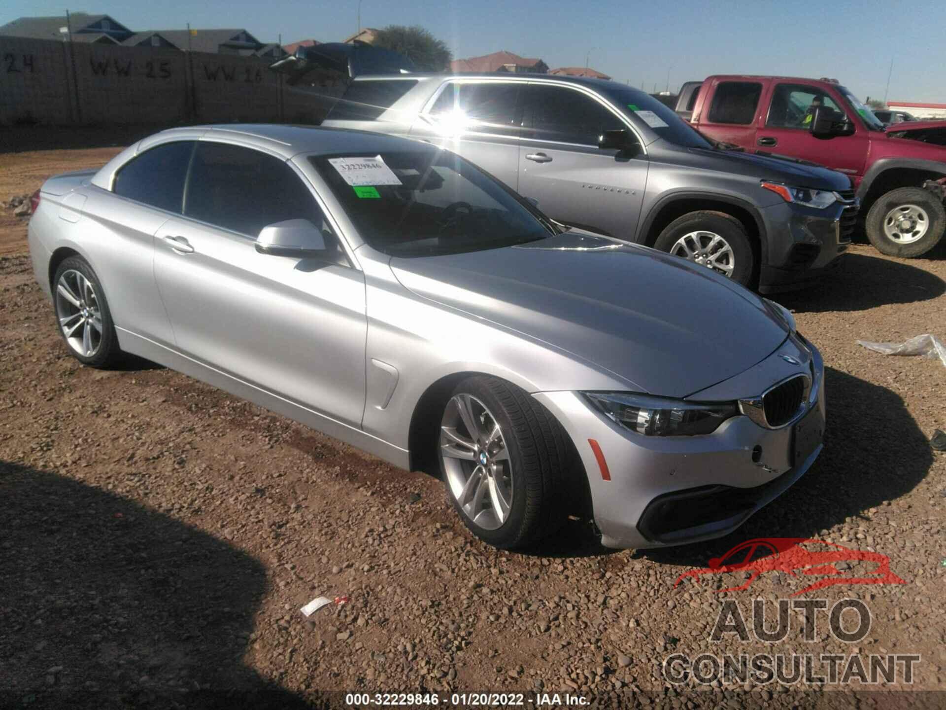 BMW 4 SERIES 2018 - WBA4Z1C53JEC70655