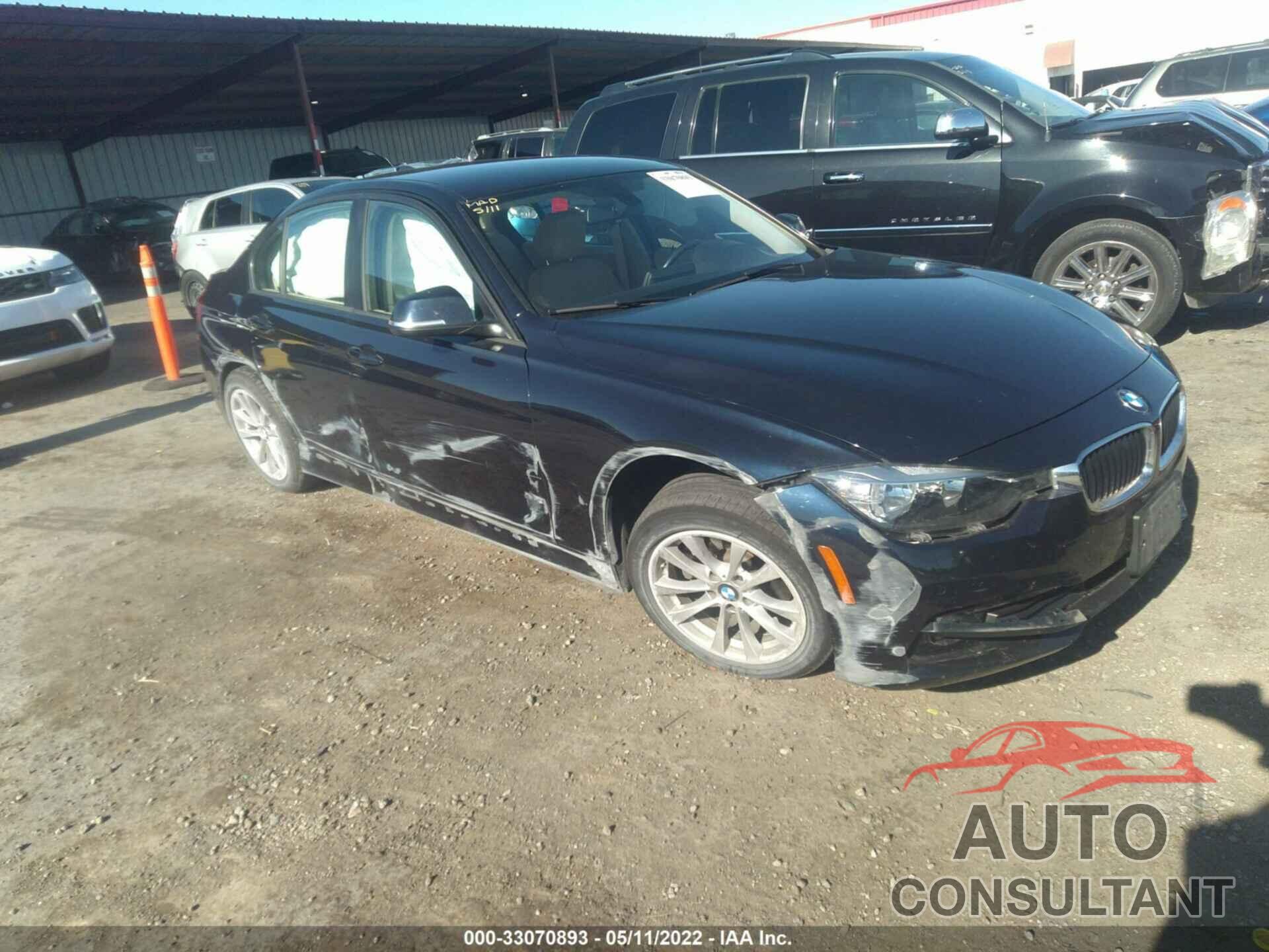 BMW 3 SERIES 2016 - WBA8E1G54GNT99503