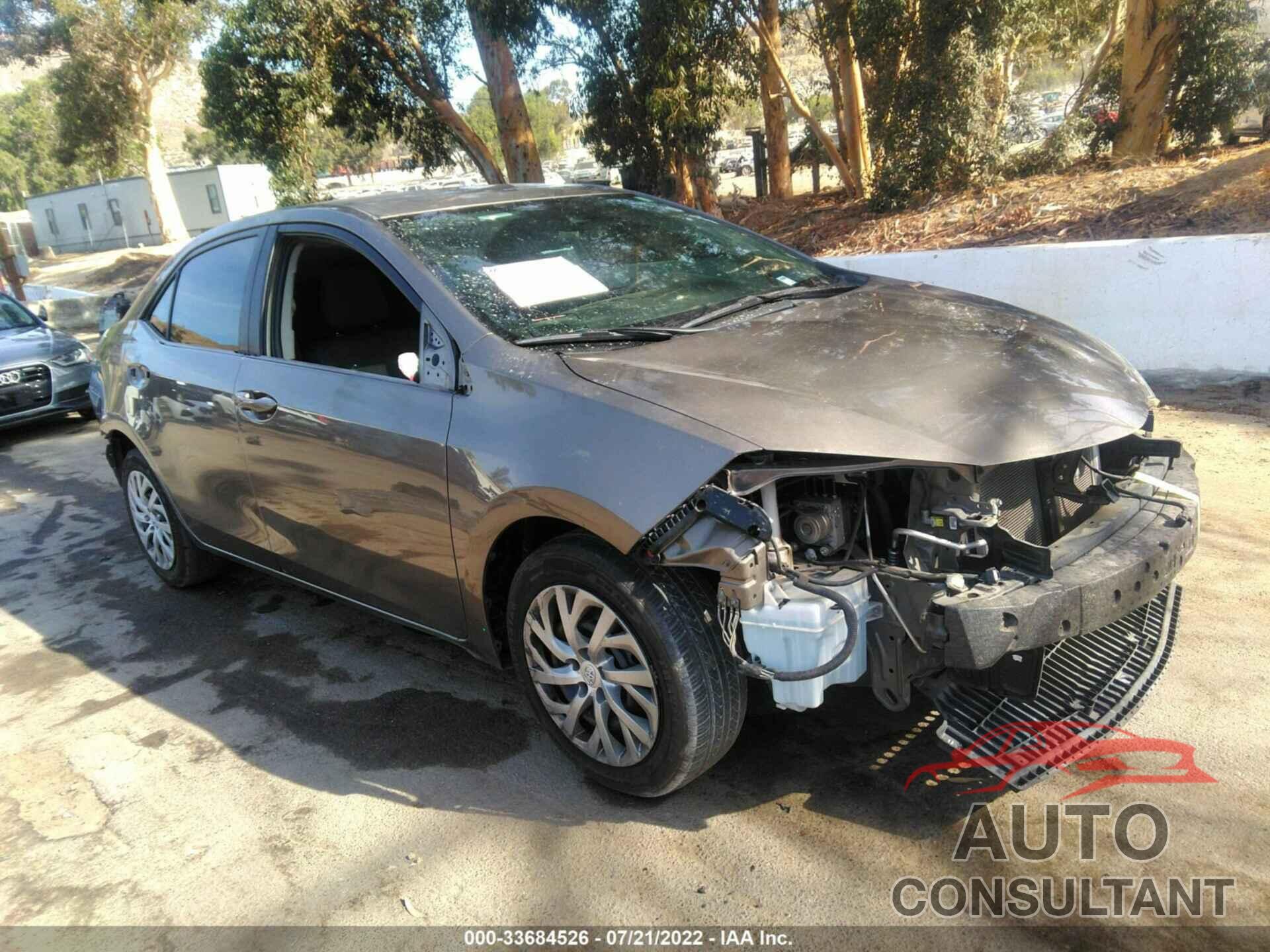 TOYOTA COROLLA 2019 - 2T1BURHEXKC168450
