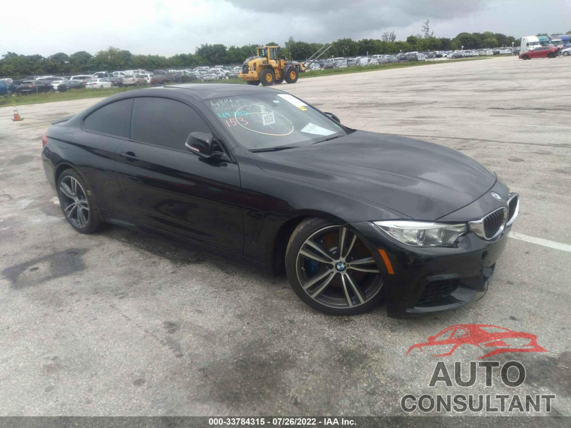 BMW 4 SERIES 2016 - WBA3R1C53GF774814