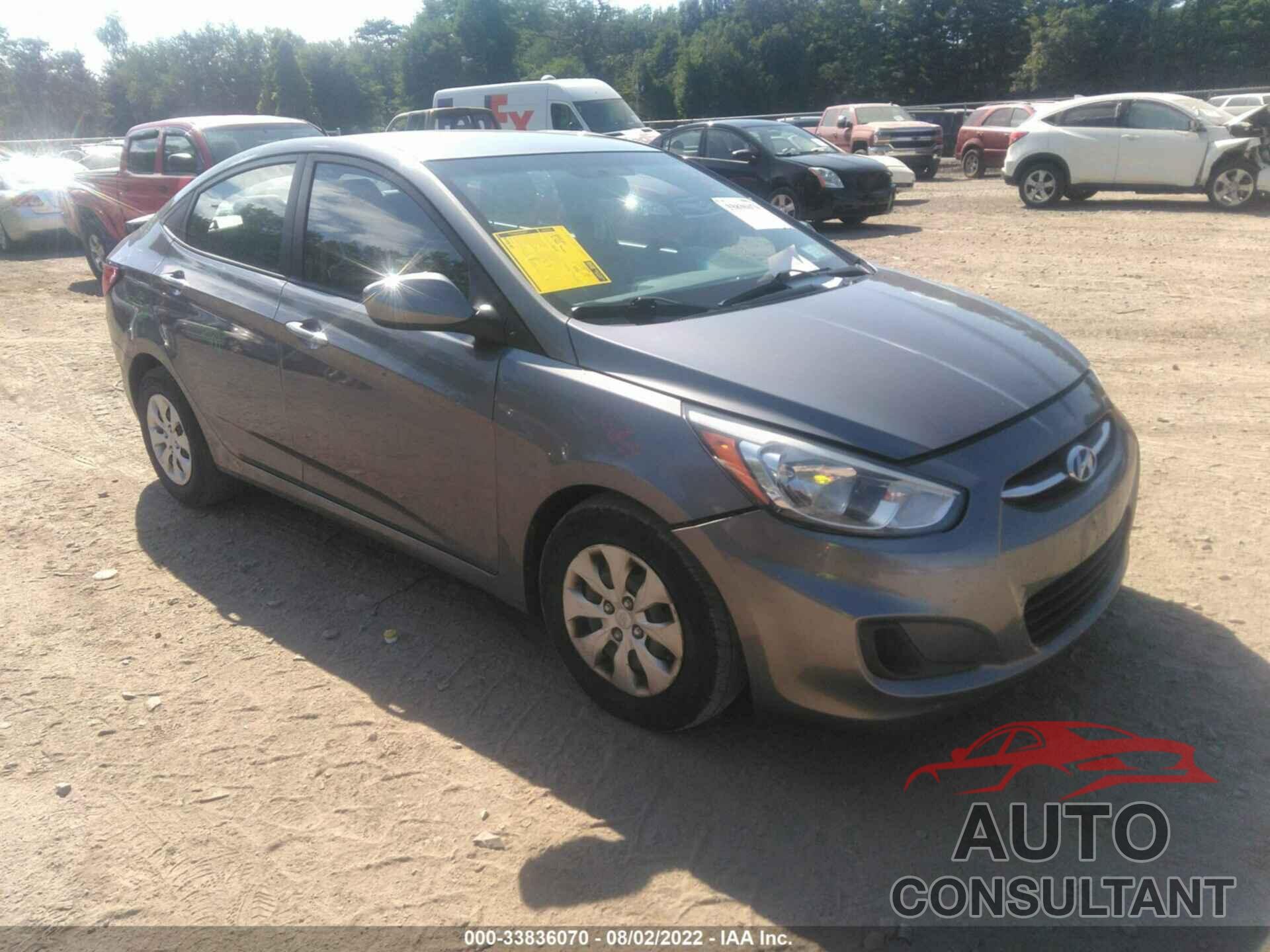 HYUNDAI ACCENT 2016 - KMHCT4AE9GU990912