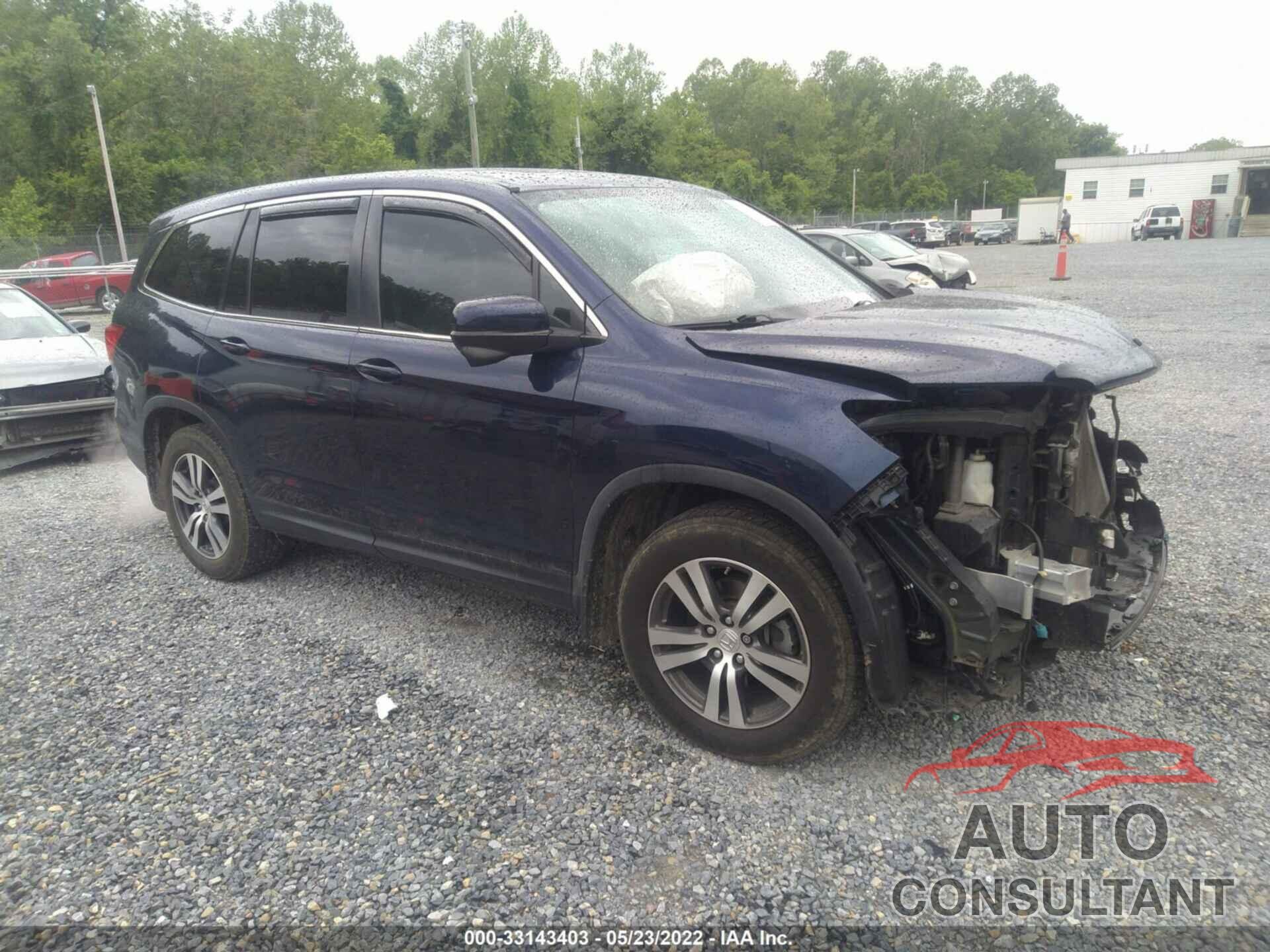 HONDA PILOT 2016 - 5FNYF6H5XGB039906
