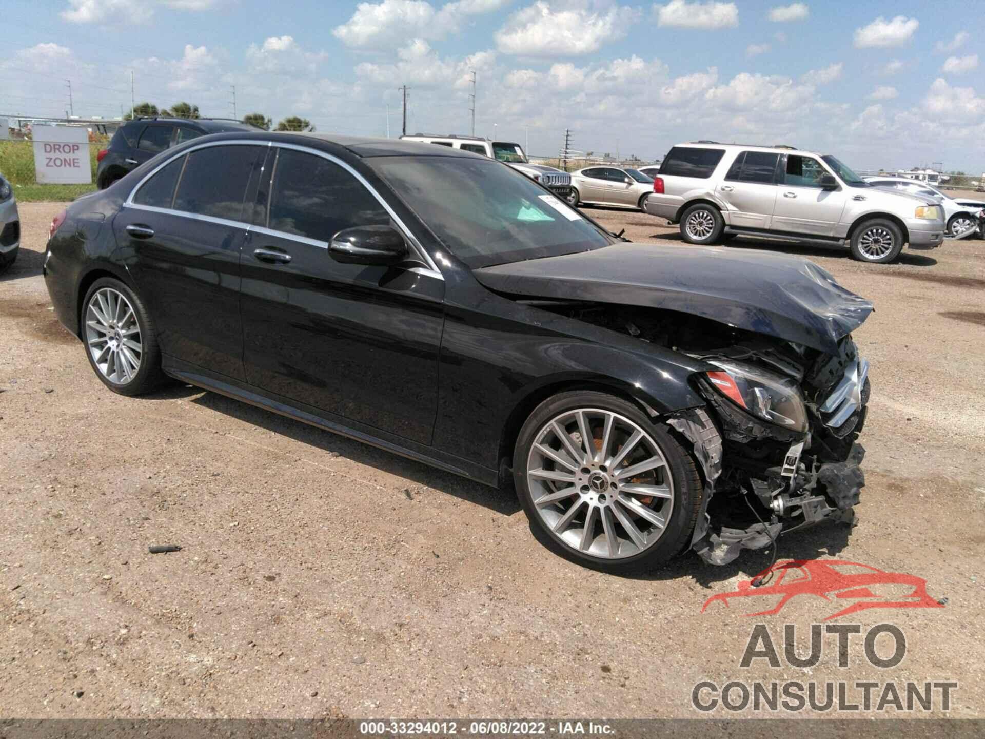 MERCEDES-BENZ C-CLASS 2018 - 55SWF4JB5JU273520