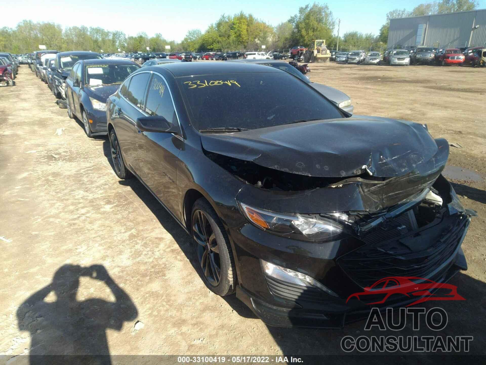 CHEVROLET MALIBU 2021 - 1G1ZD5ST4MF032218