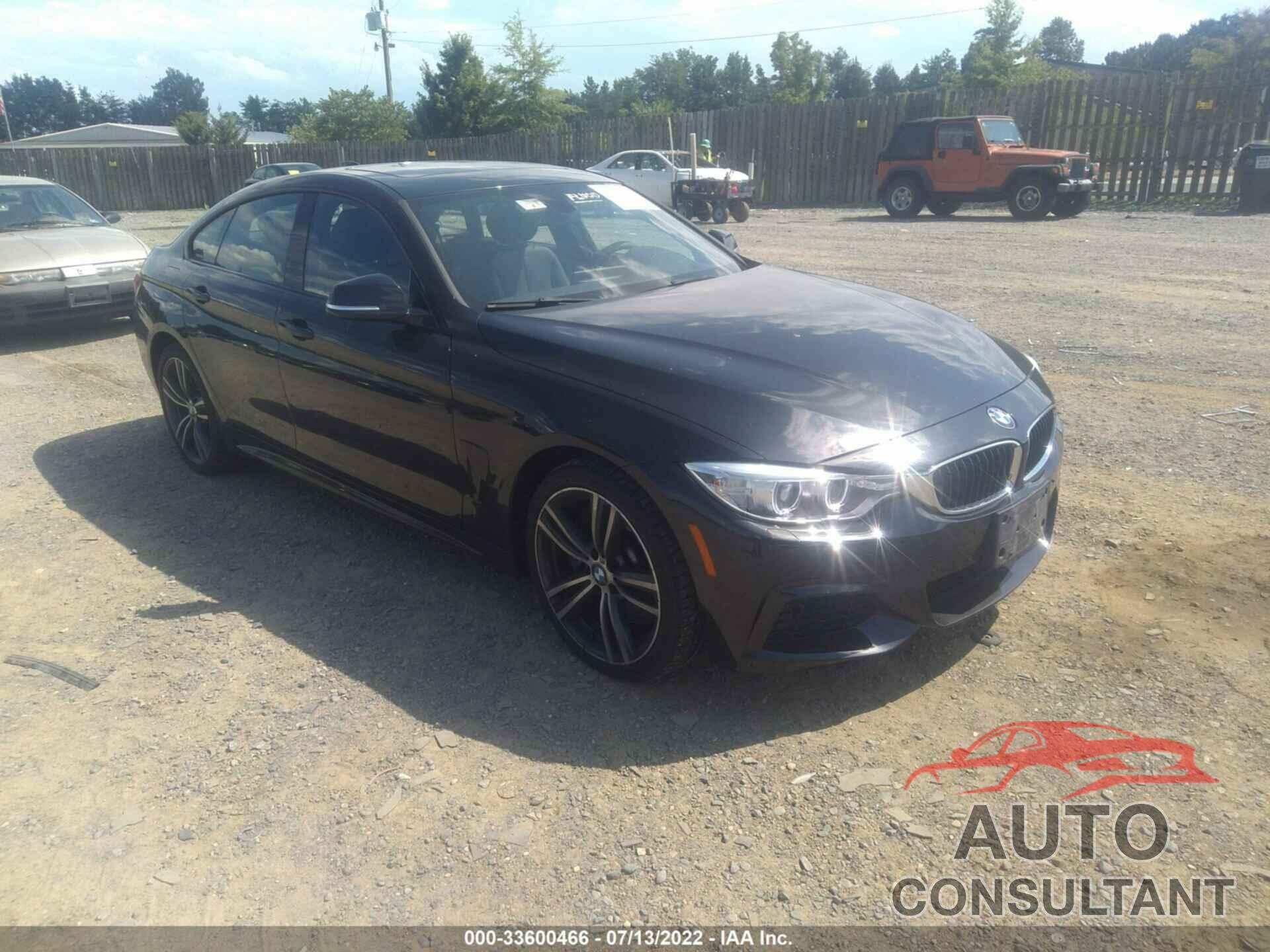 BMW 4 SERIES 2016 - WBA4B3C57GG344296