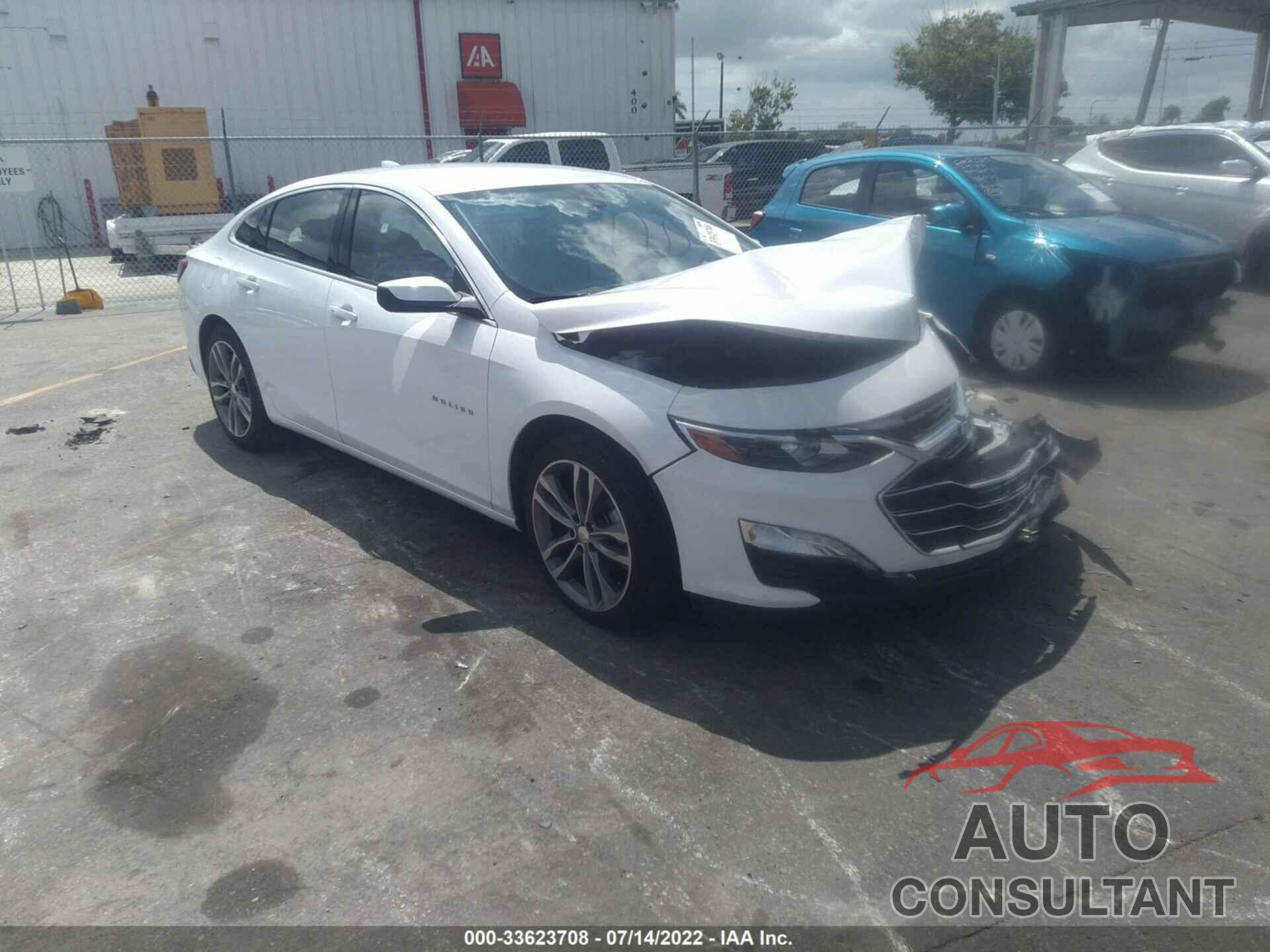 CHEVROLET MALIBU 2021 - 1G1ZD5ST0MF045418