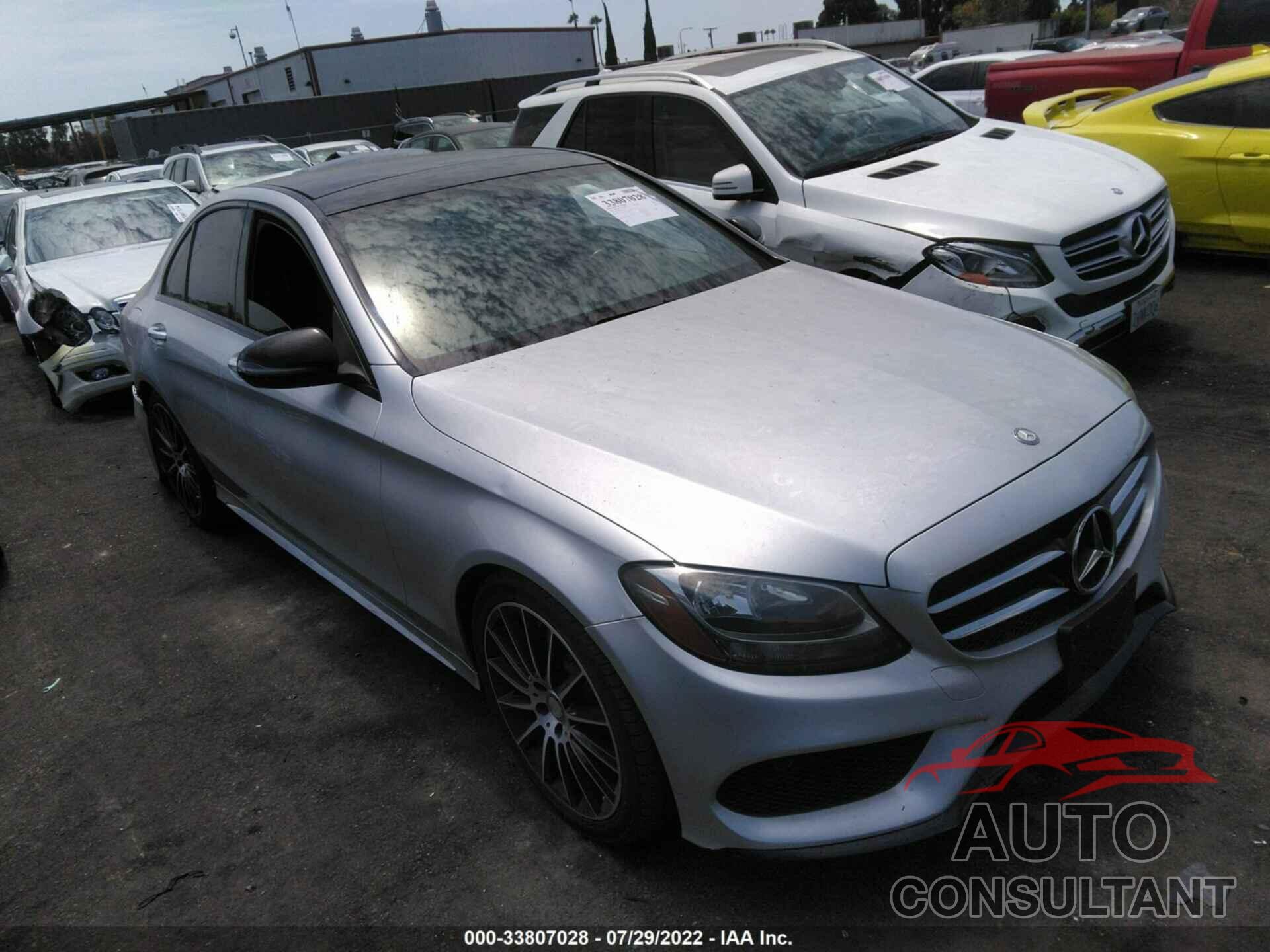 MERCEDES-BENZ C-CLASS 2017 - 55SWF4JB6HU187014