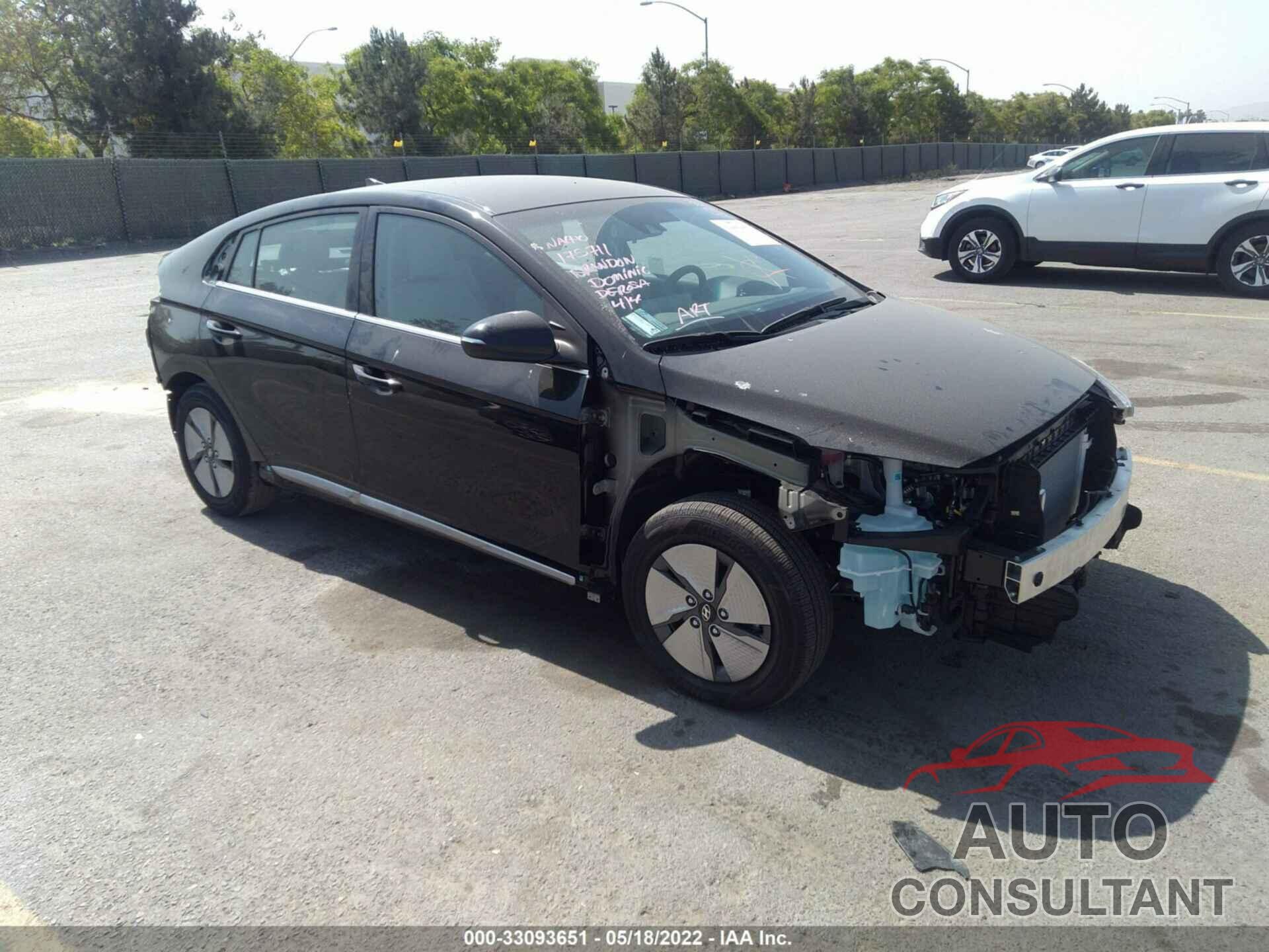 HYUNDAI IONIQ HYBRID 2022 - KMHC75LC0NU279344