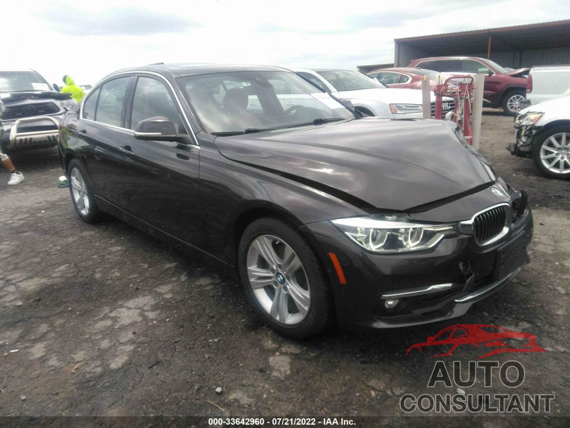 BMW 3 SERIES 2016 - WBA8F1C51GK439282