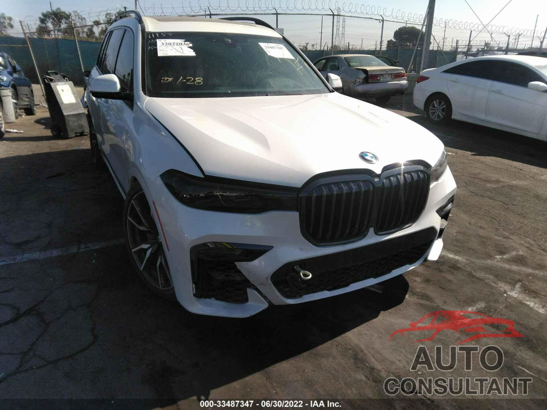 BMW X7 2021 - 5UXCW2C09M9F78023