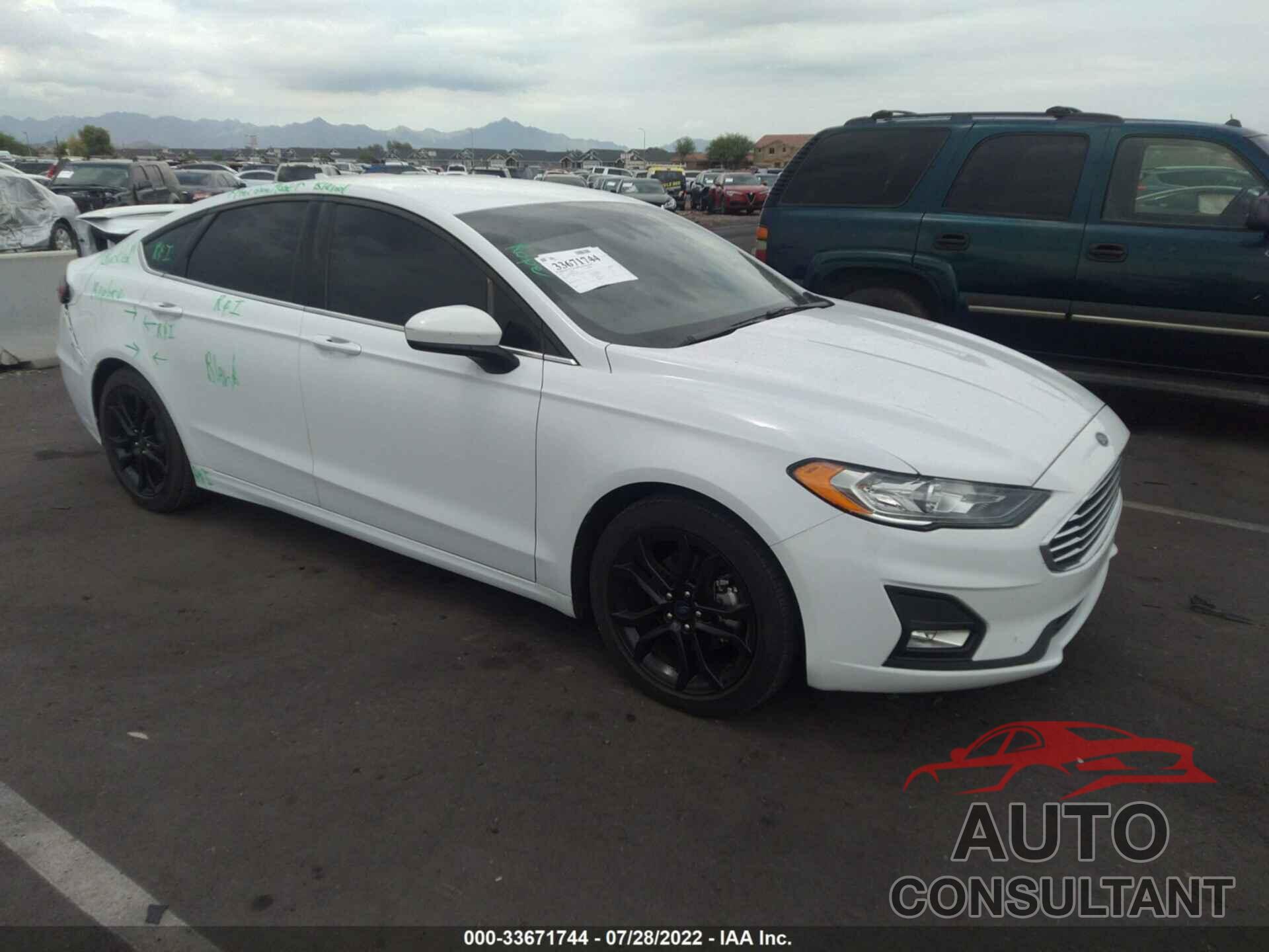 FORD FUSION 2019 - 3FA6P0HDXKR201264