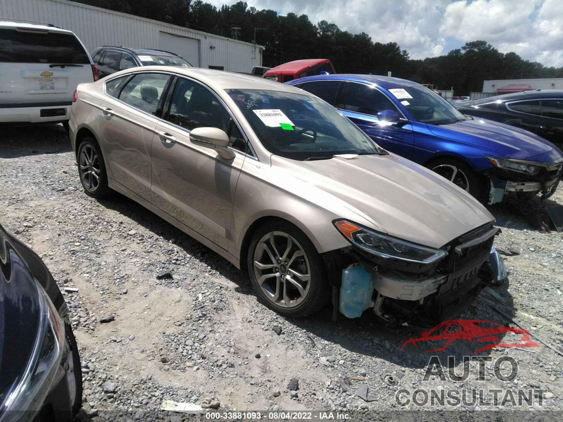 FORD FUSION 2019 - 3FA6P0CD1KR219868