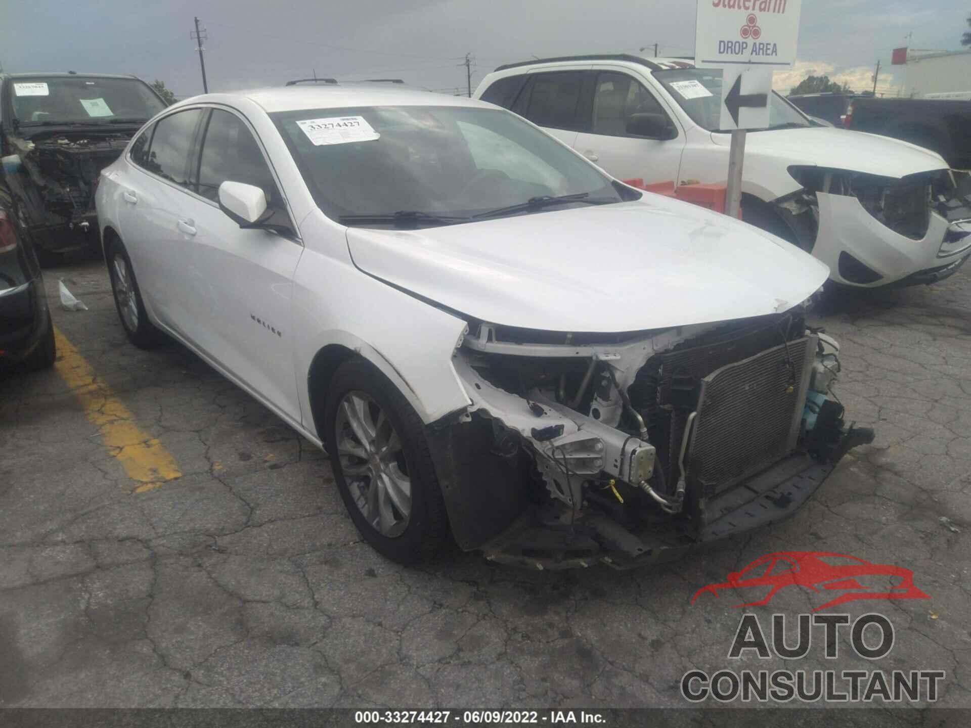 CHEVROLET MALIBU 2016 - 1G1ZE5ST7GF303371