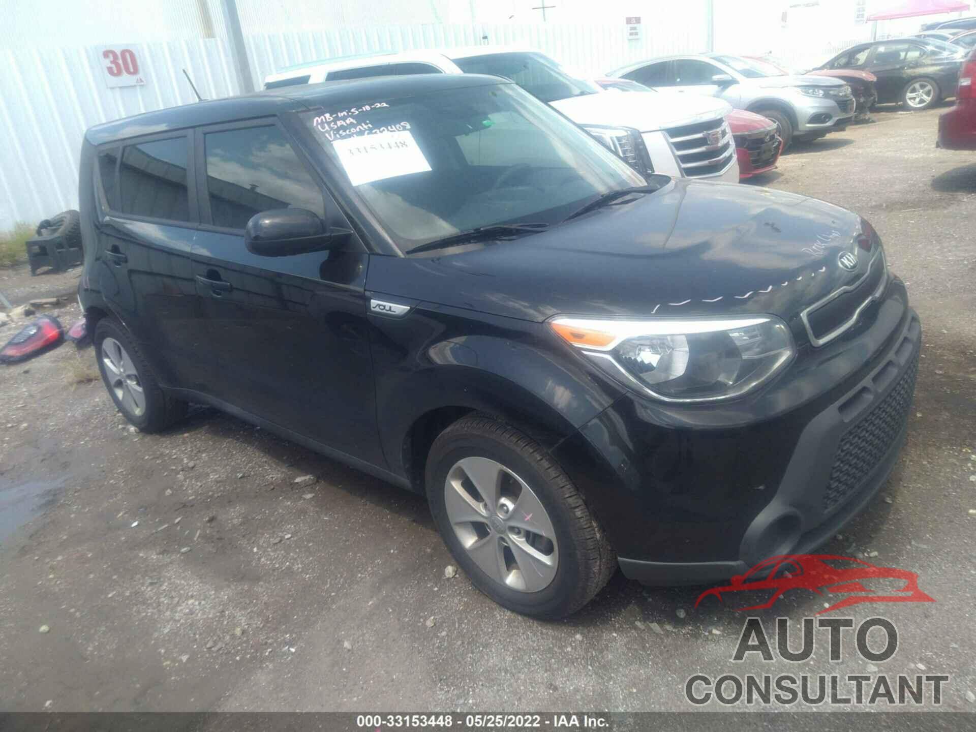 KIA SOUL 2016 - KNDJN2A29G7325779