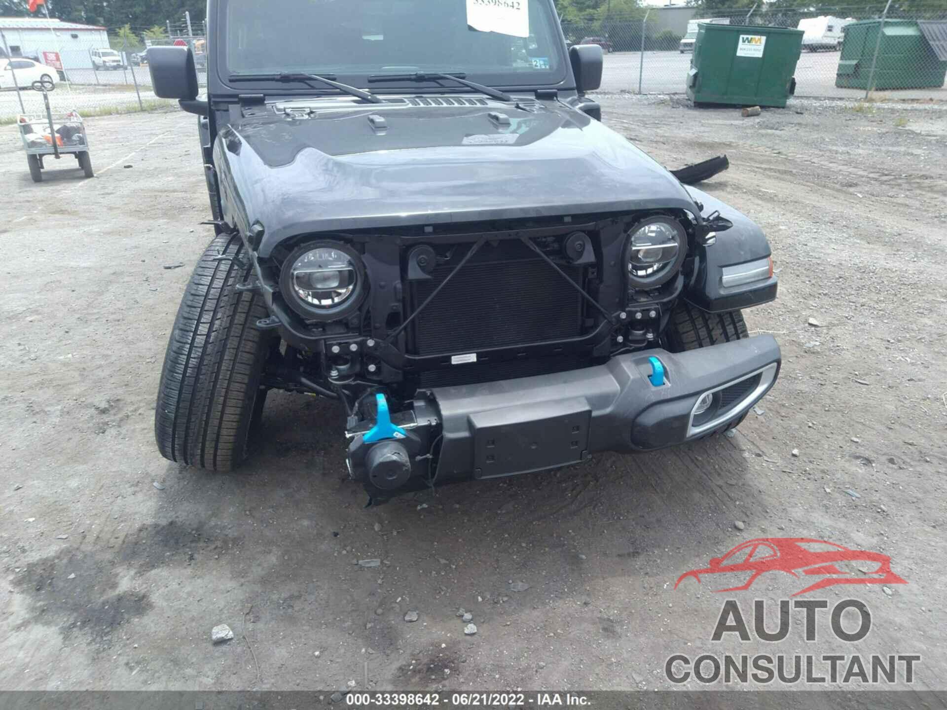 JEEP WRANGLER 4XE 2022 - 1C4JJXP61NW162938