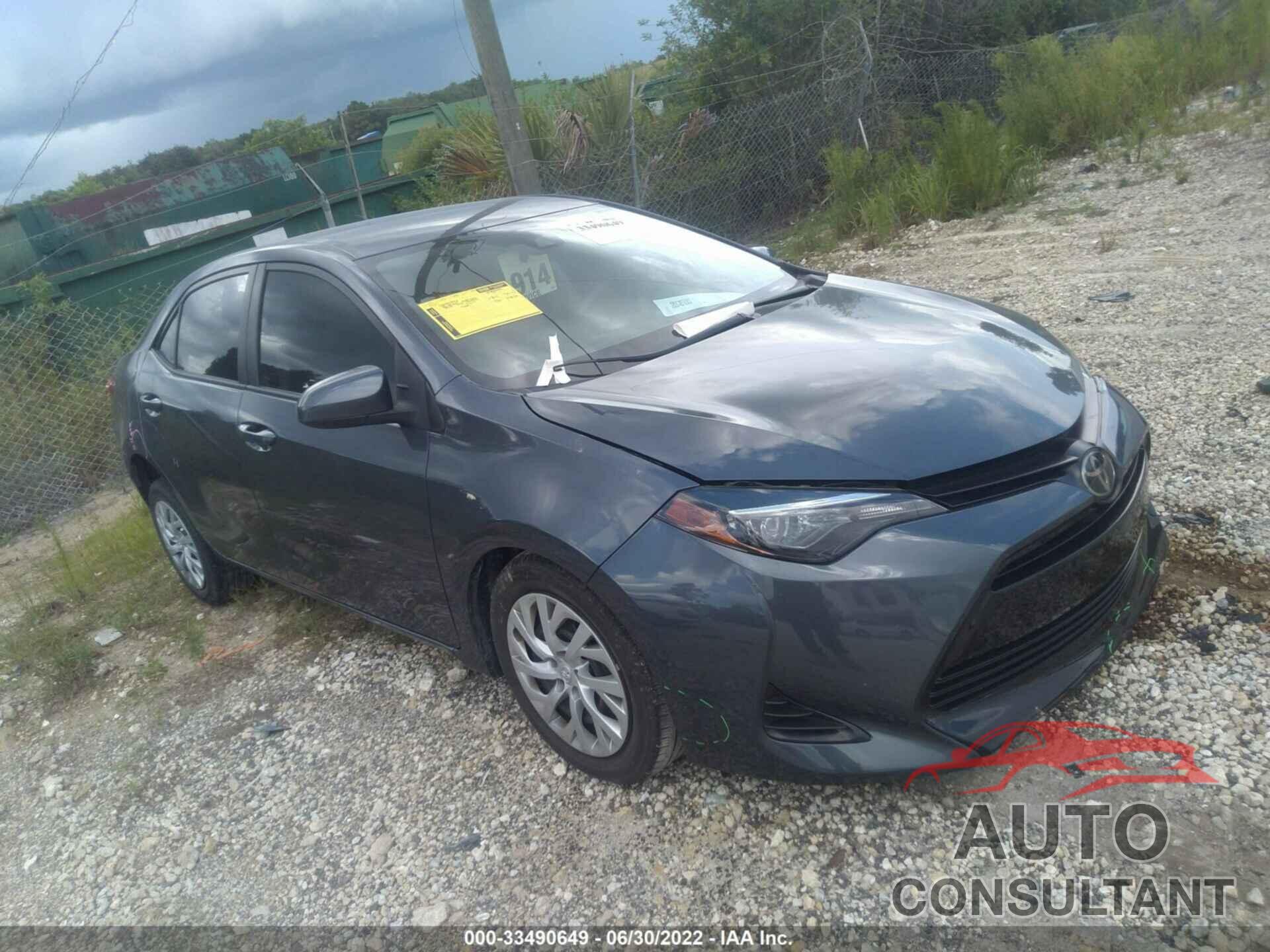 TOYOTA COROLLA 2019 - 5YFBURHE1KP946666