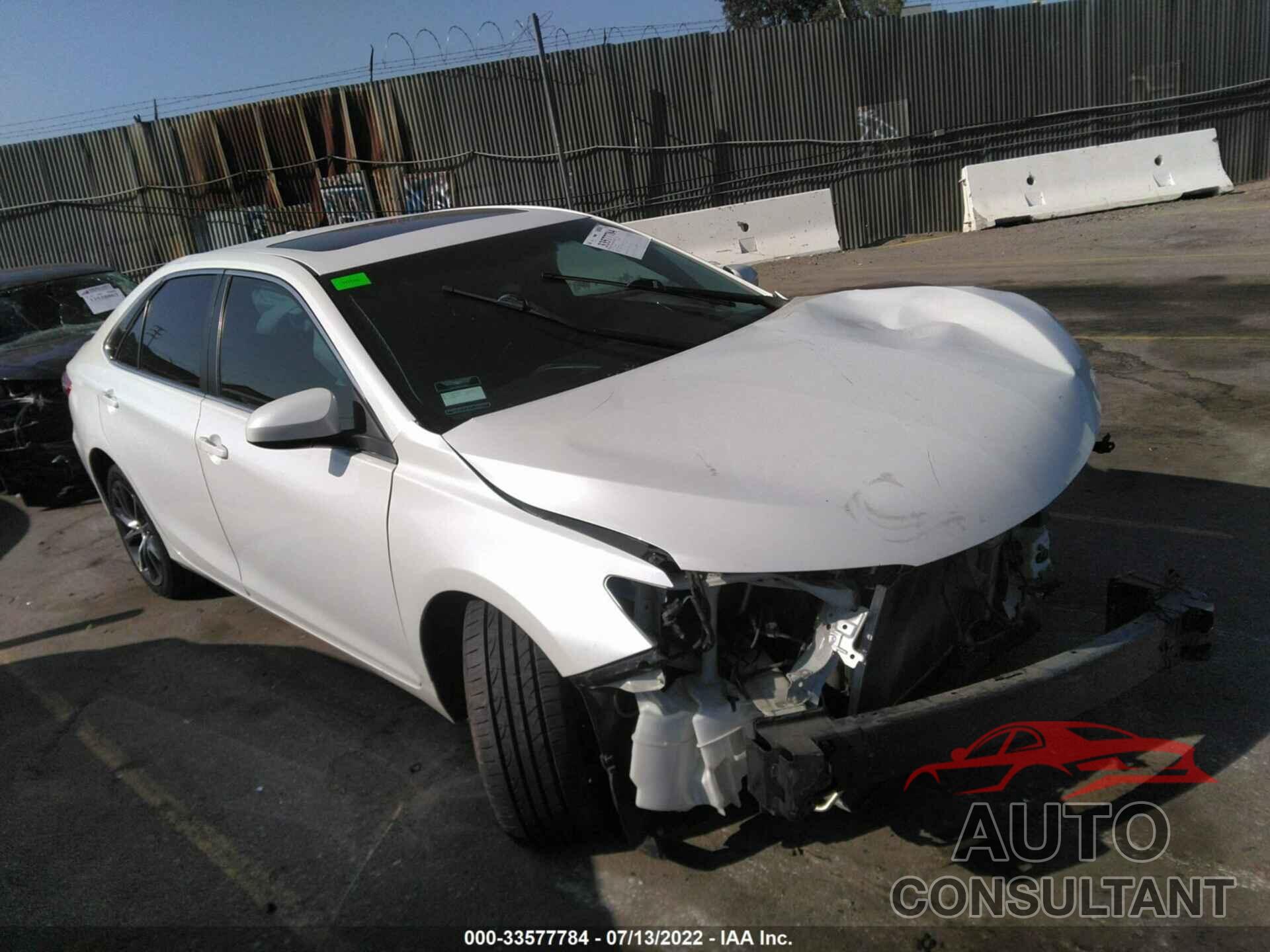 TOYOTA CAMRY 2017 - 4T1BF1FK6HU356944