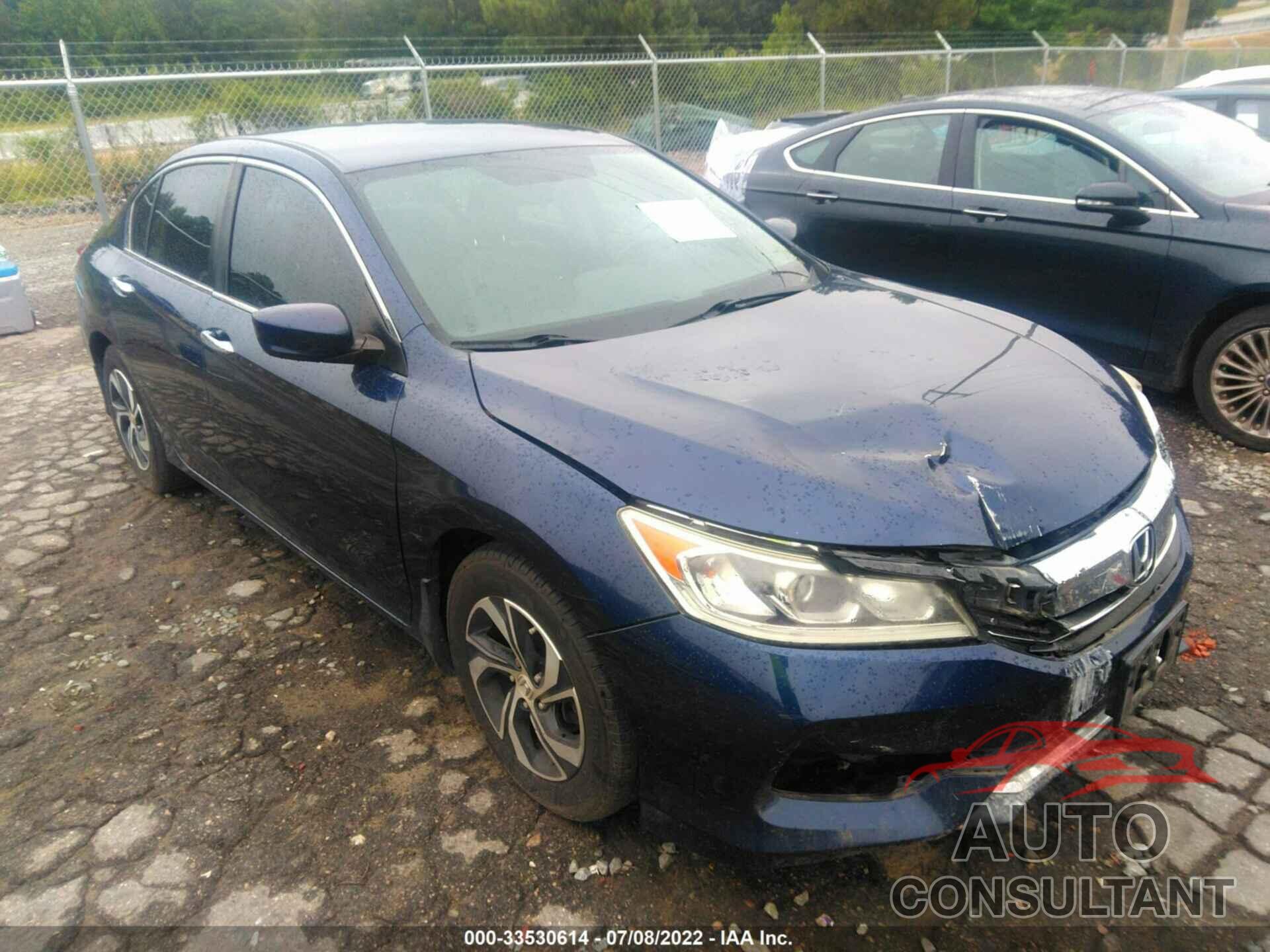 HONDA ACCORD SEDAN 2016 - 1HGCR2F36GA057454