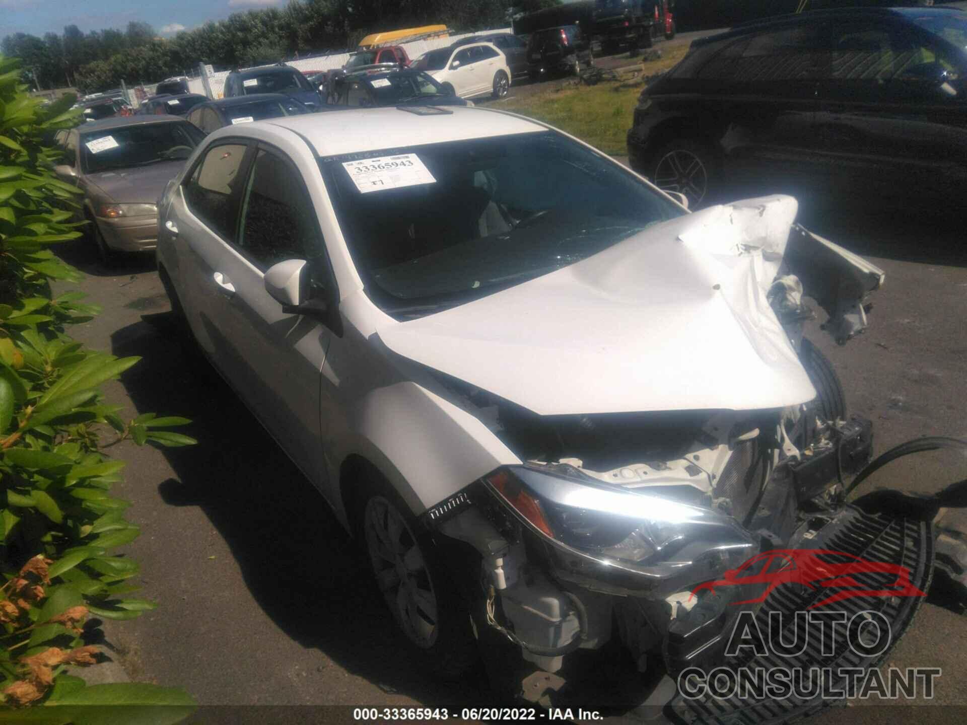 TOYOTA COROLLA 2016 - 2T1BURHEXGC535533