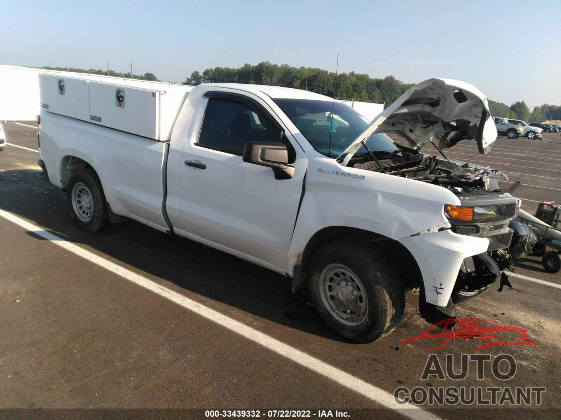 CHEVROLET SILVERADO 1500 2021 - 3GCNYAEK3MG393248