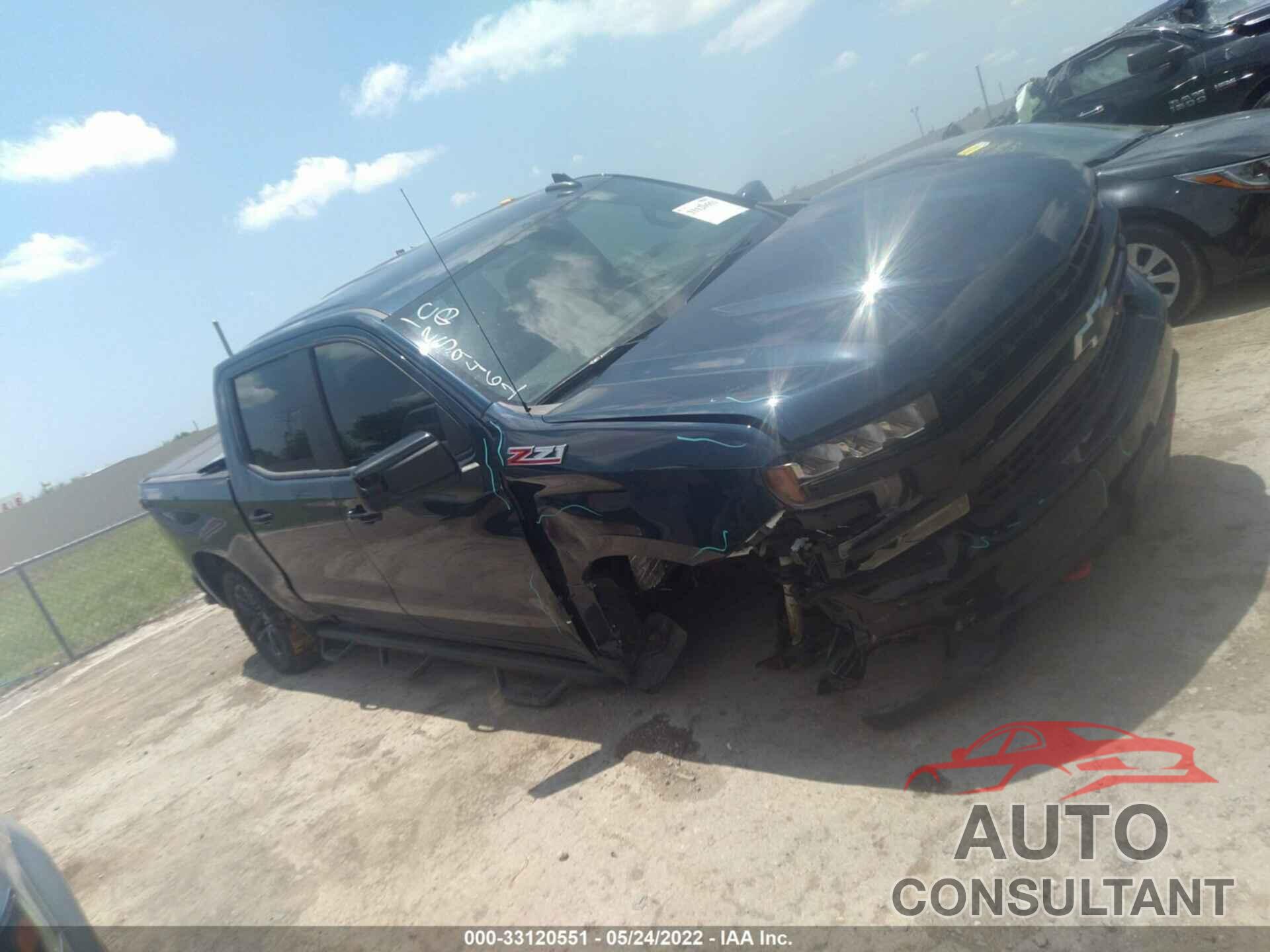 CHEVROLET SILVERADO 1500 2021 - 1GCPYFED7MZ444760