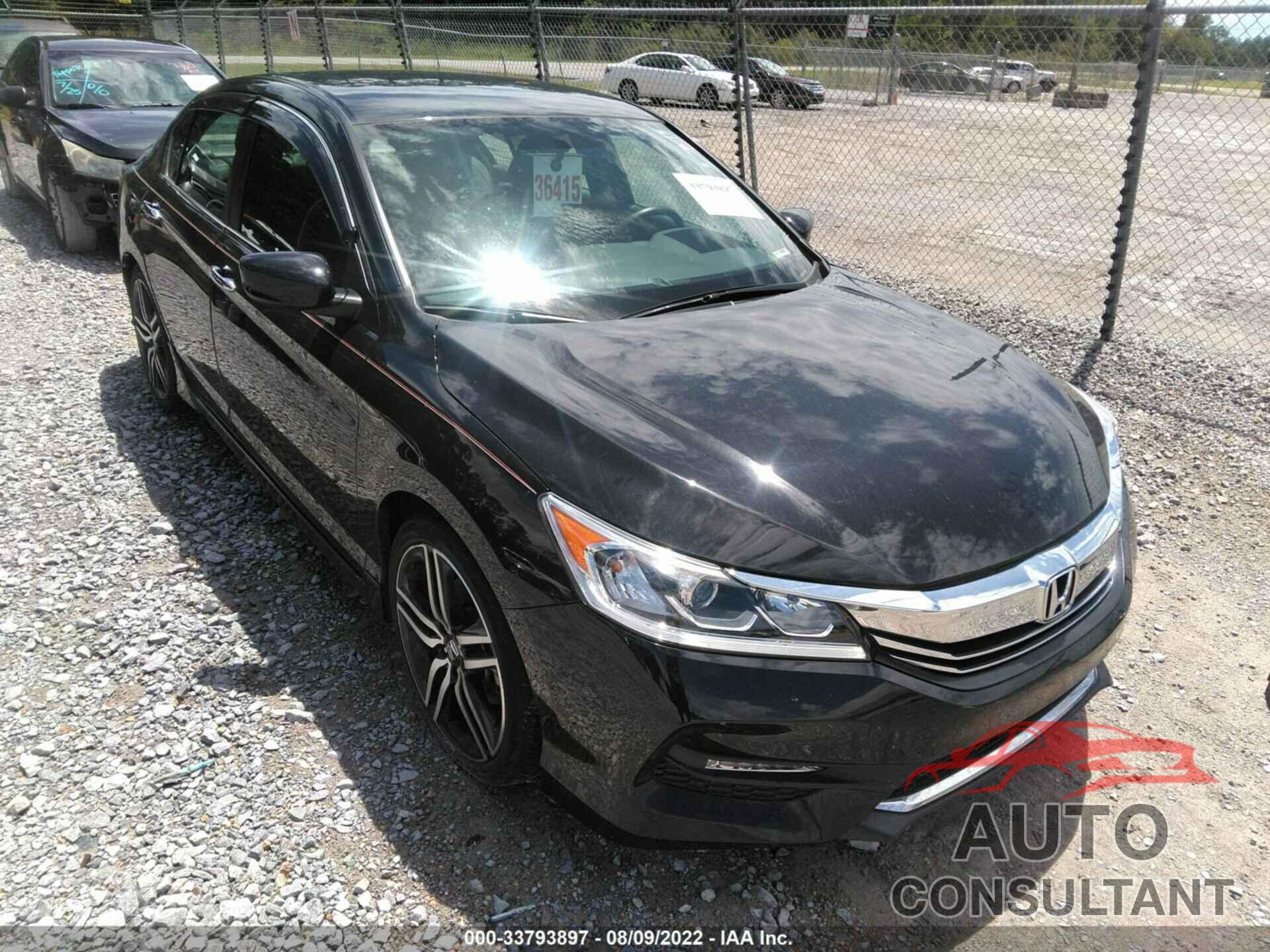 HONDA ACCORD SEDAN 2017 - 1HGCR2F50HA125587