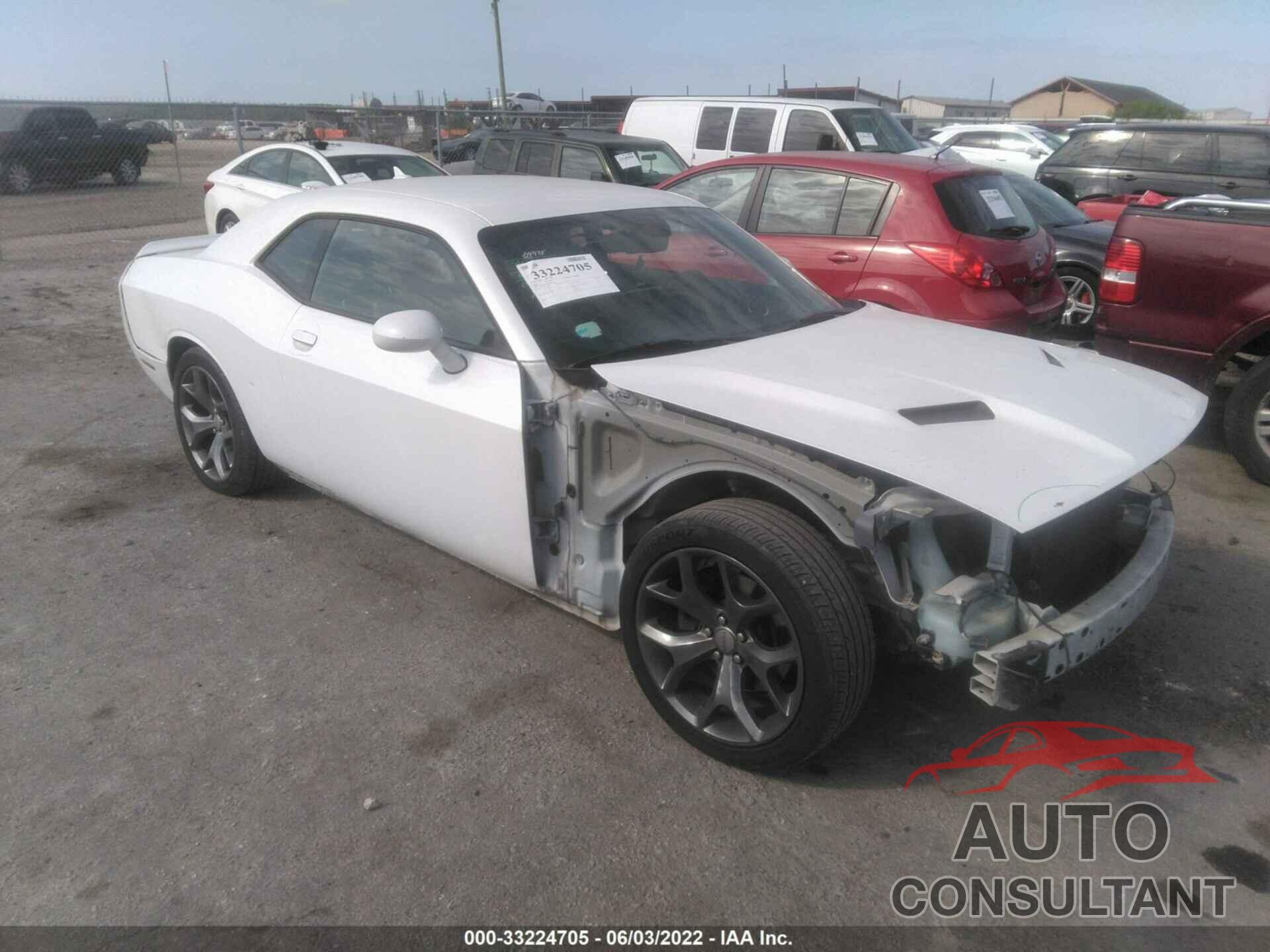DODGE CHALLENGER 2016 - 2C3CDZAG6GH262505