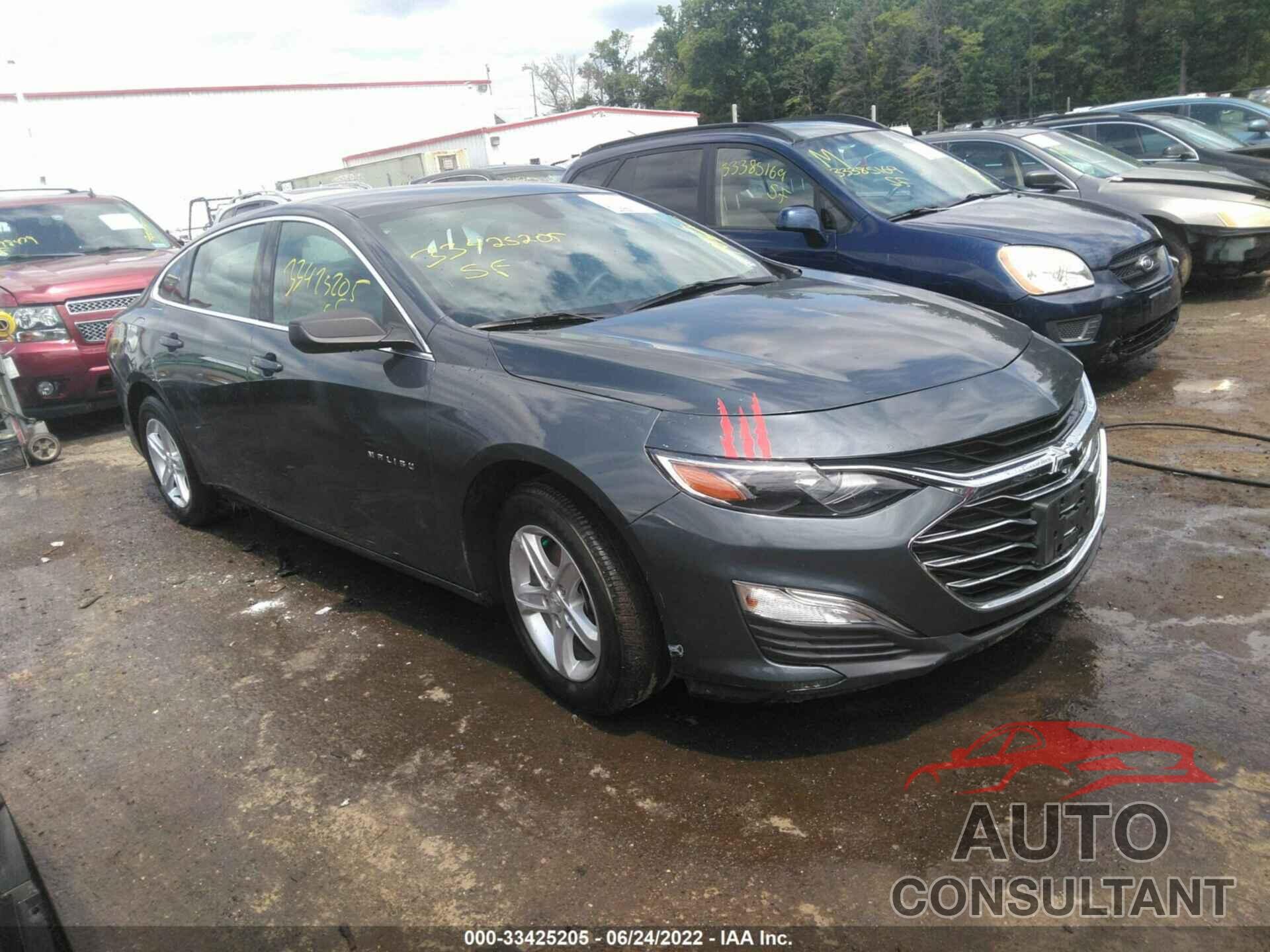 CHEVROLET MALIBU 2020 - 1G1ZB5ST9LF013491