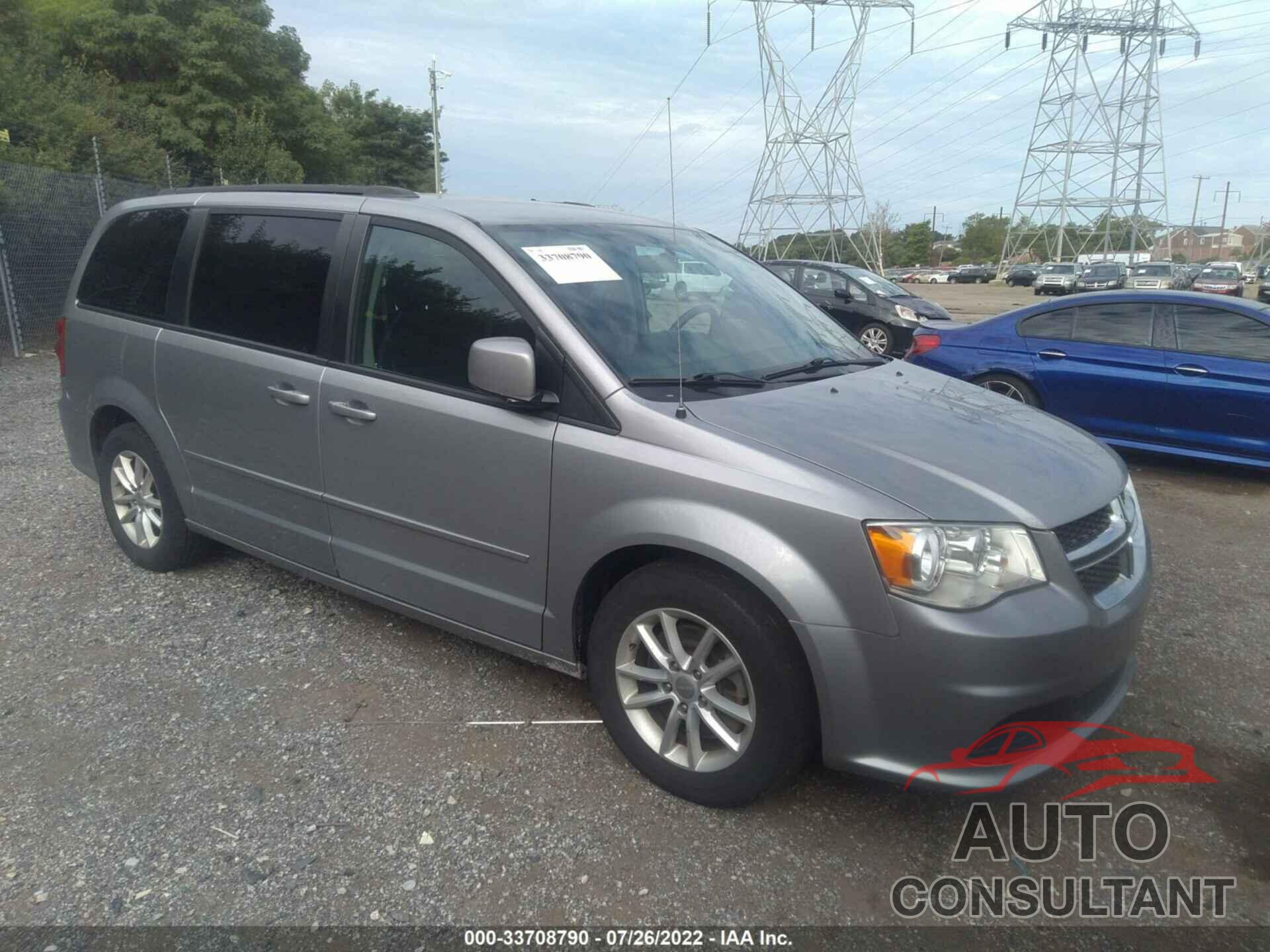 DODGE GRAND CARAVAN 2016 - 2C4RDGCG0GR361516