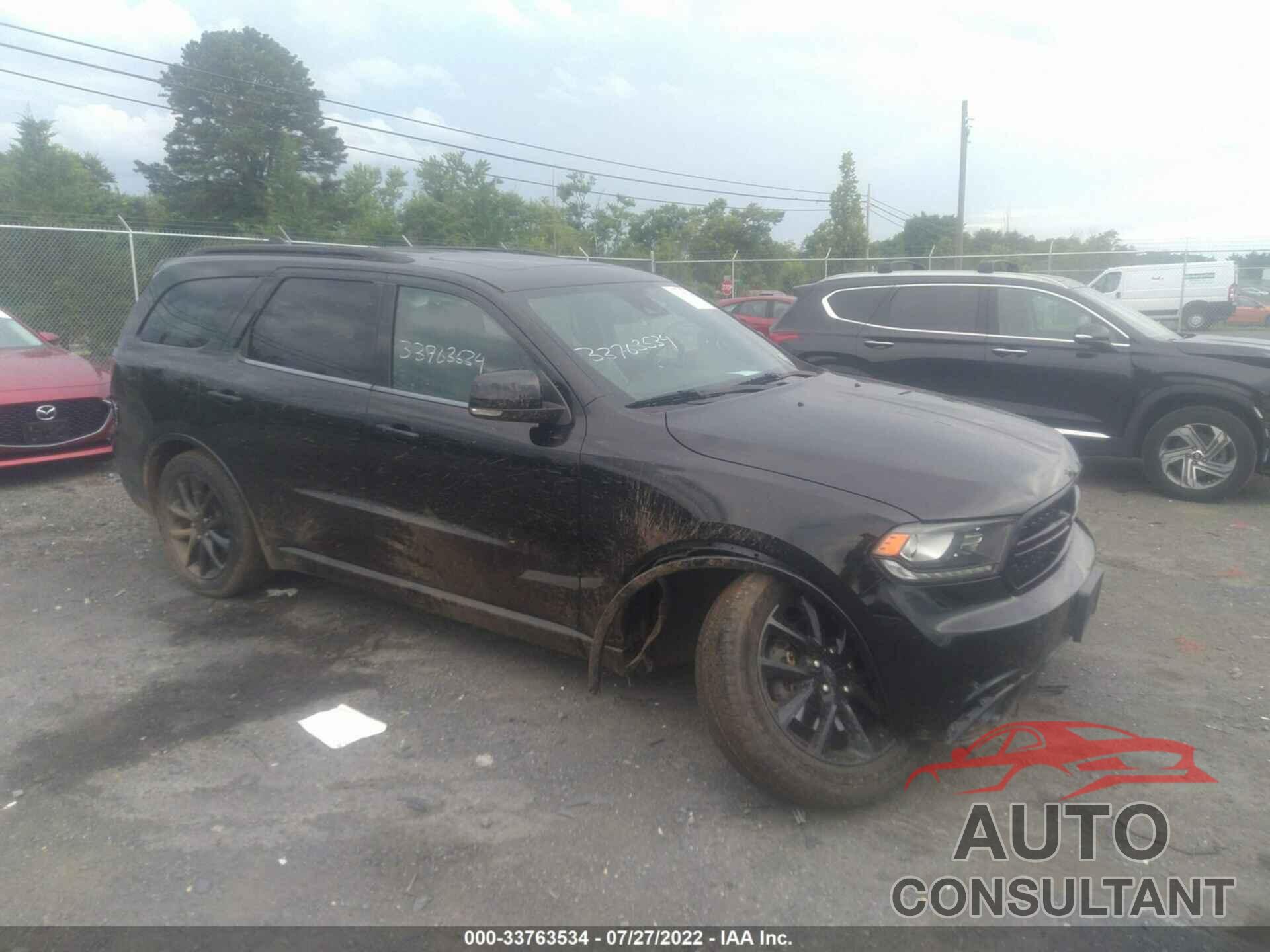 DODGE DURANGO 2017 - 1C4SDJCT4HC691939