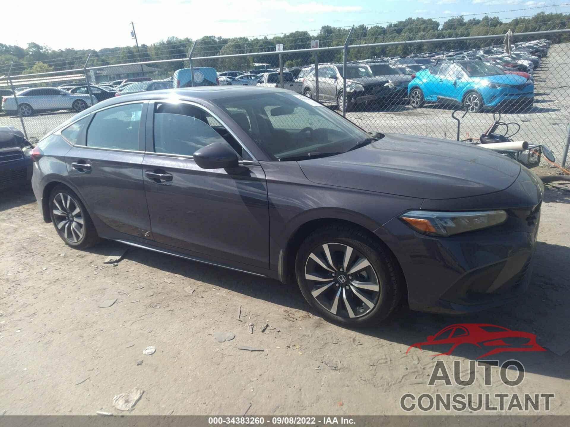 HONDA CIVIC HATCHBACK 2022 - 19XFL1H77NE010922