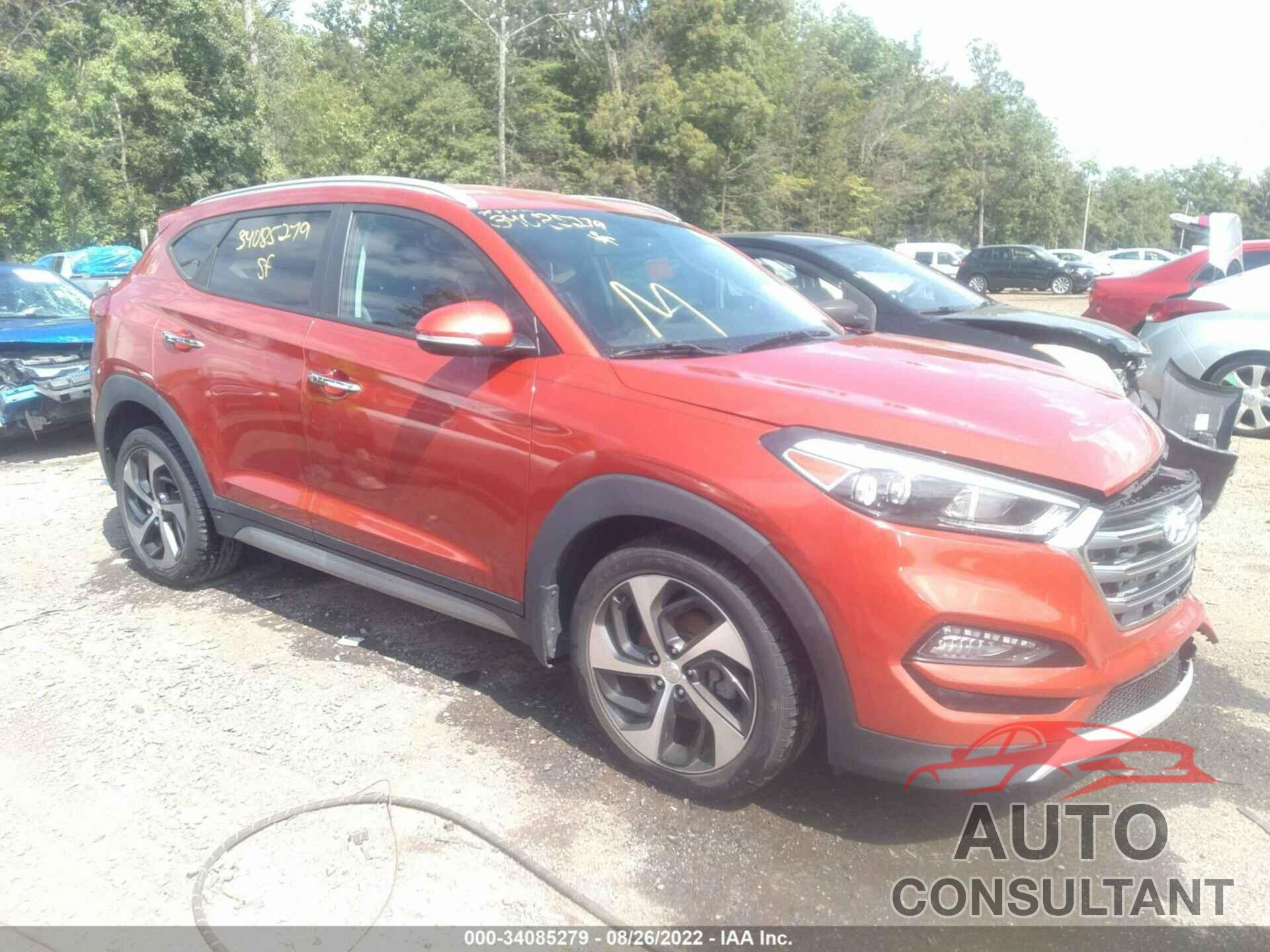 HYUNDAI TUCSON 2017 - KM8J3CA25HU308746