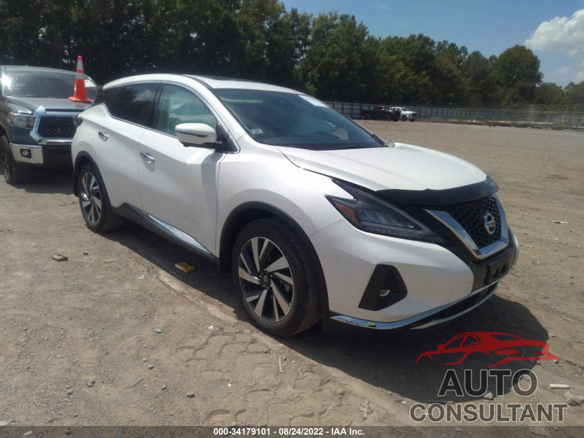 NISSAN MURANO 2022 - 5N1AZ2CJ7NC123239