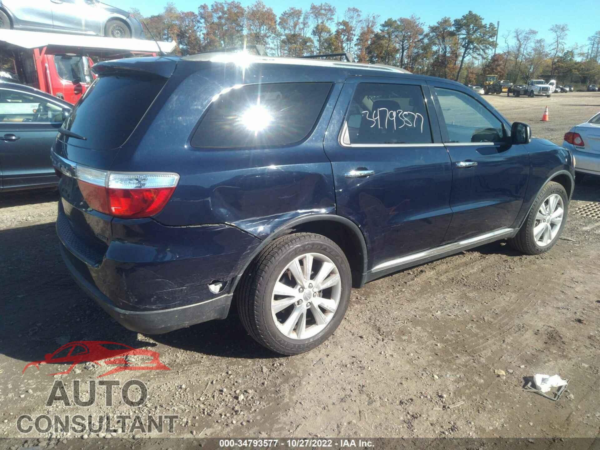 DODGE DURANGO 2013 - 1C4RDJDG9DC597274