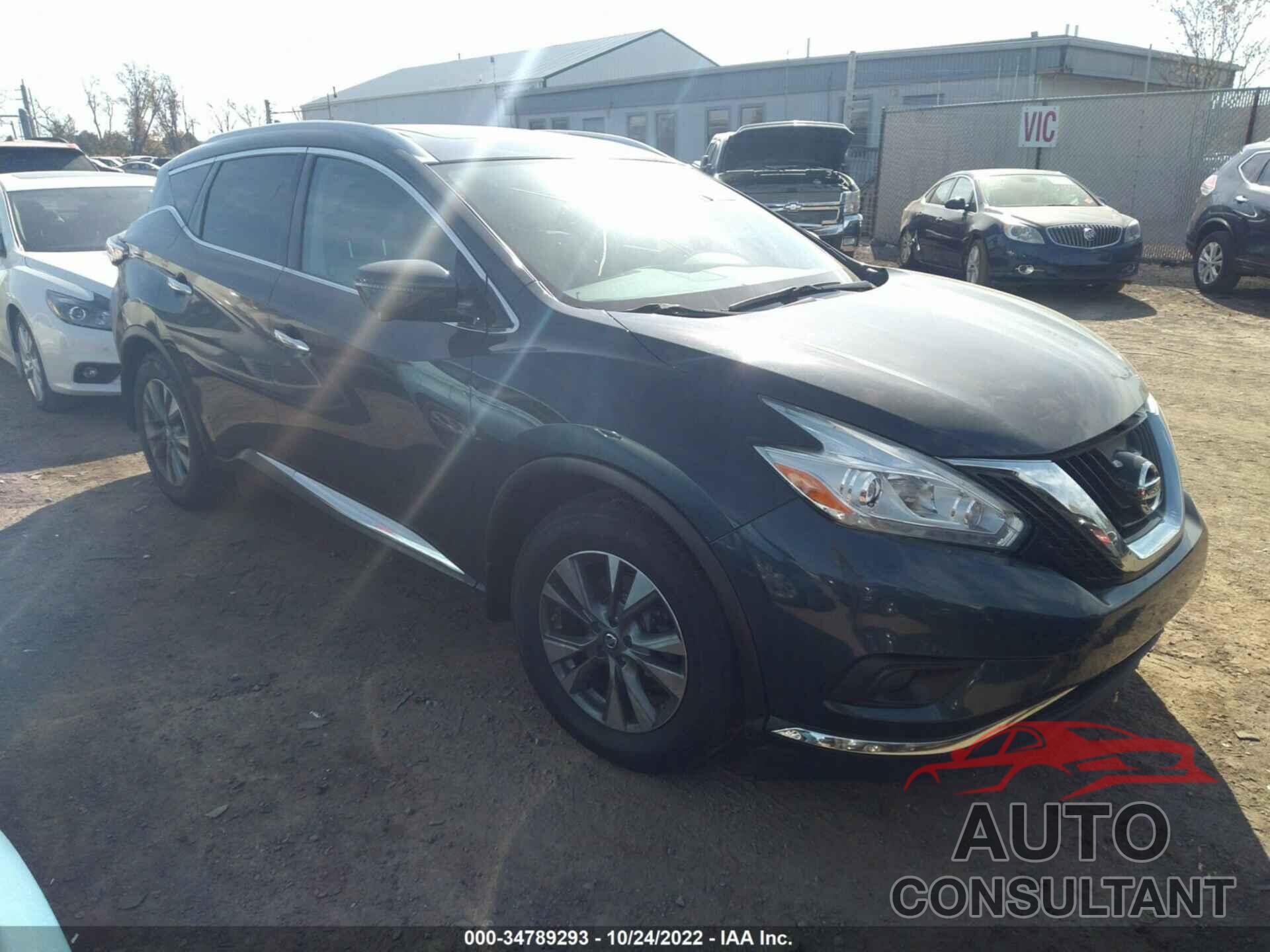 NISSAN MURANO 2016 - 5N1AZ2MH0GN152259