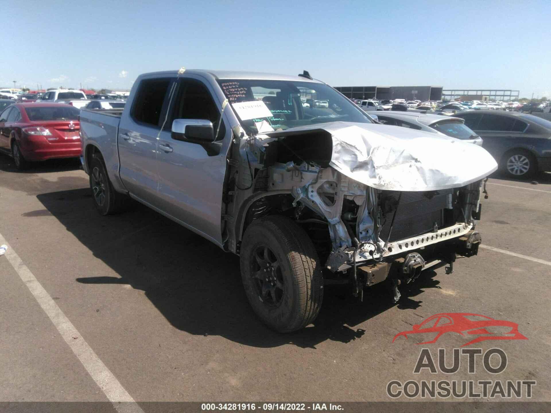 CHEVROLET SILVERADO 1500 2020 - 3GCPWCED1LG118956