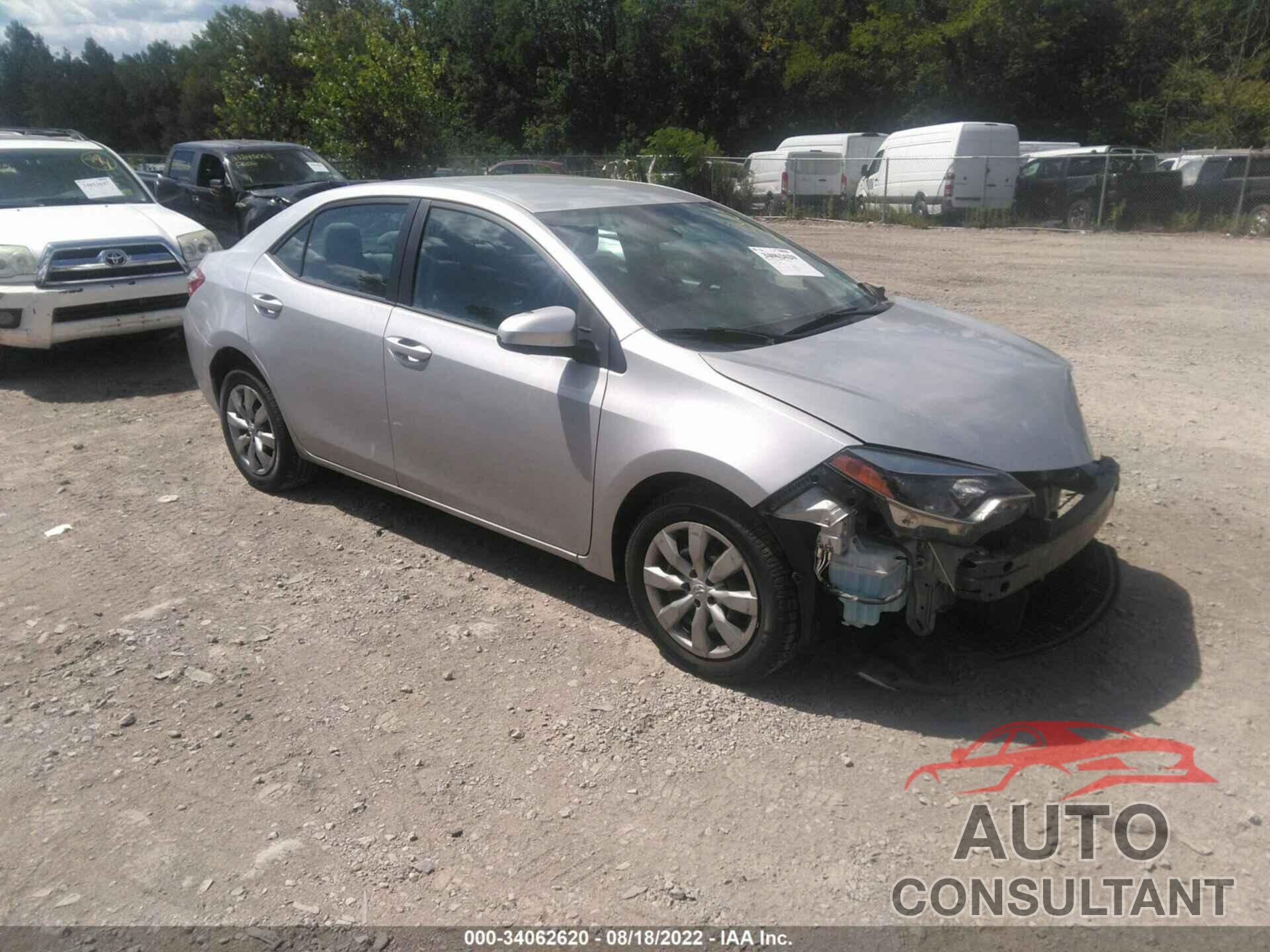 TOYOTA COROLLA 2016 - 2T1BURHE1GC651767