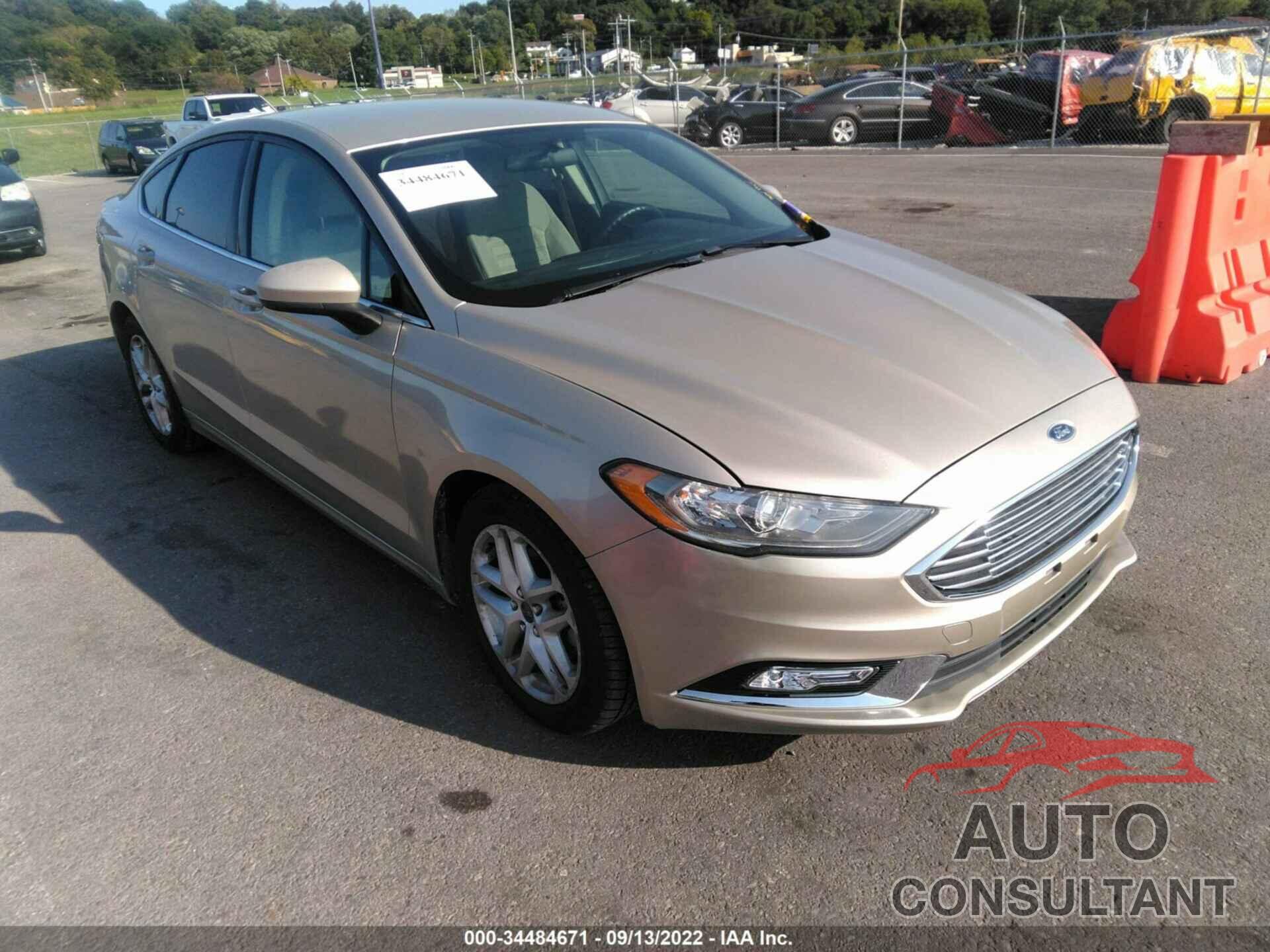 FORD FUSION 2017 - 3FA6P0G77HR186629