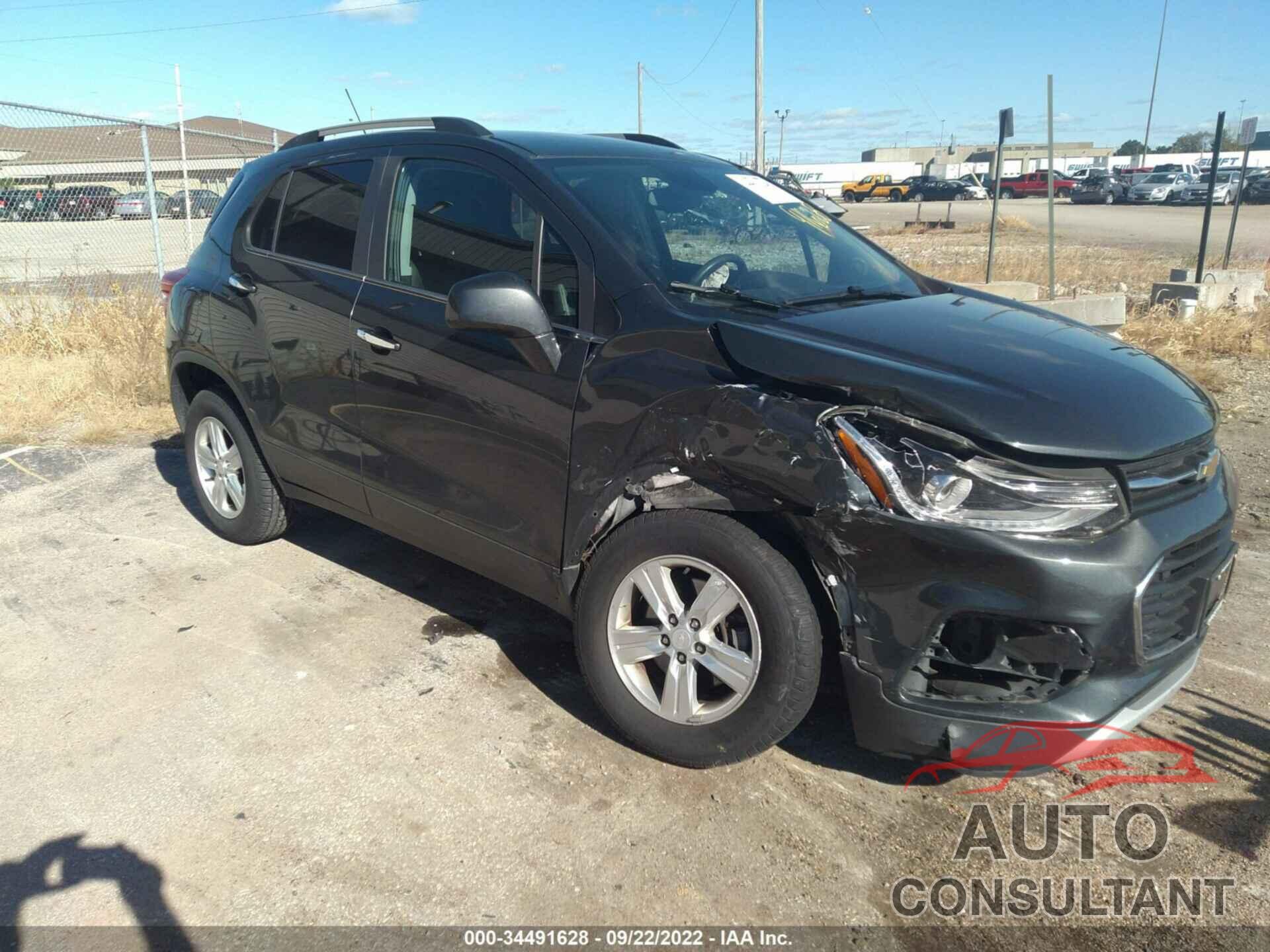 CHEVROLET TRAX 2018 - 3GNCJPSBXJL299560