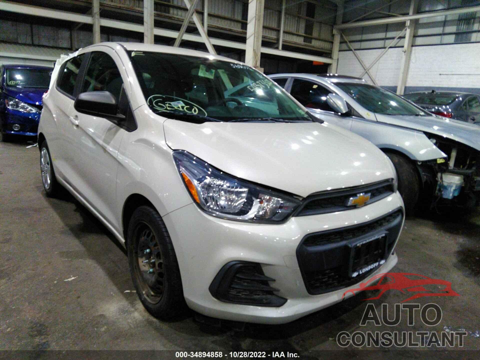 CHEVROLET SPARK 2016 - 008CB6SAXGC569021