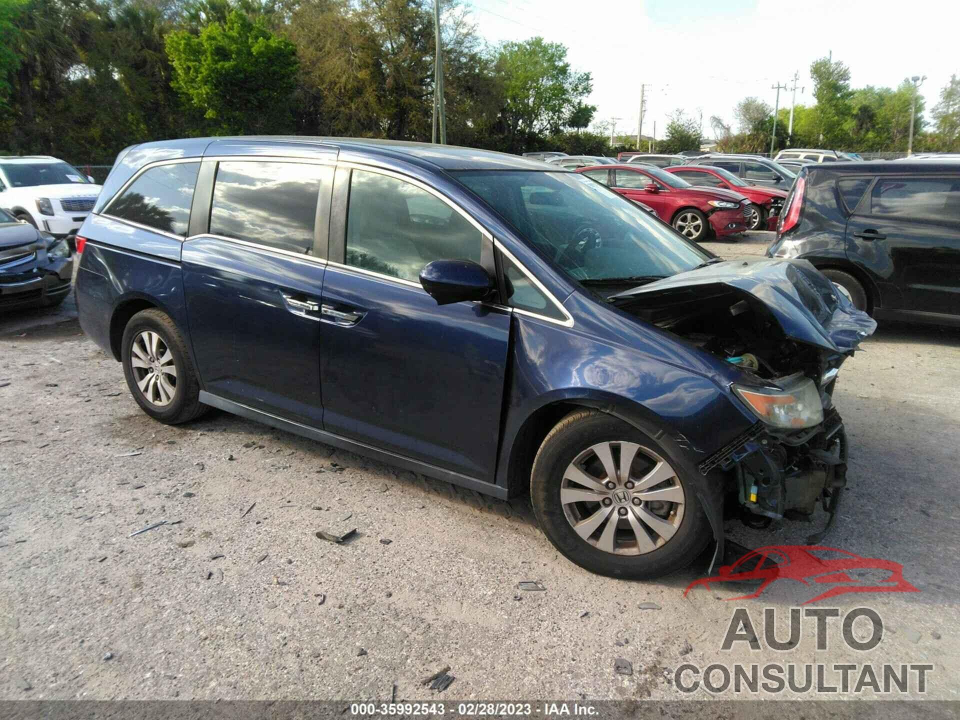 HONDA ODYSSEY 2017 - 5FNRL5H37HB025369