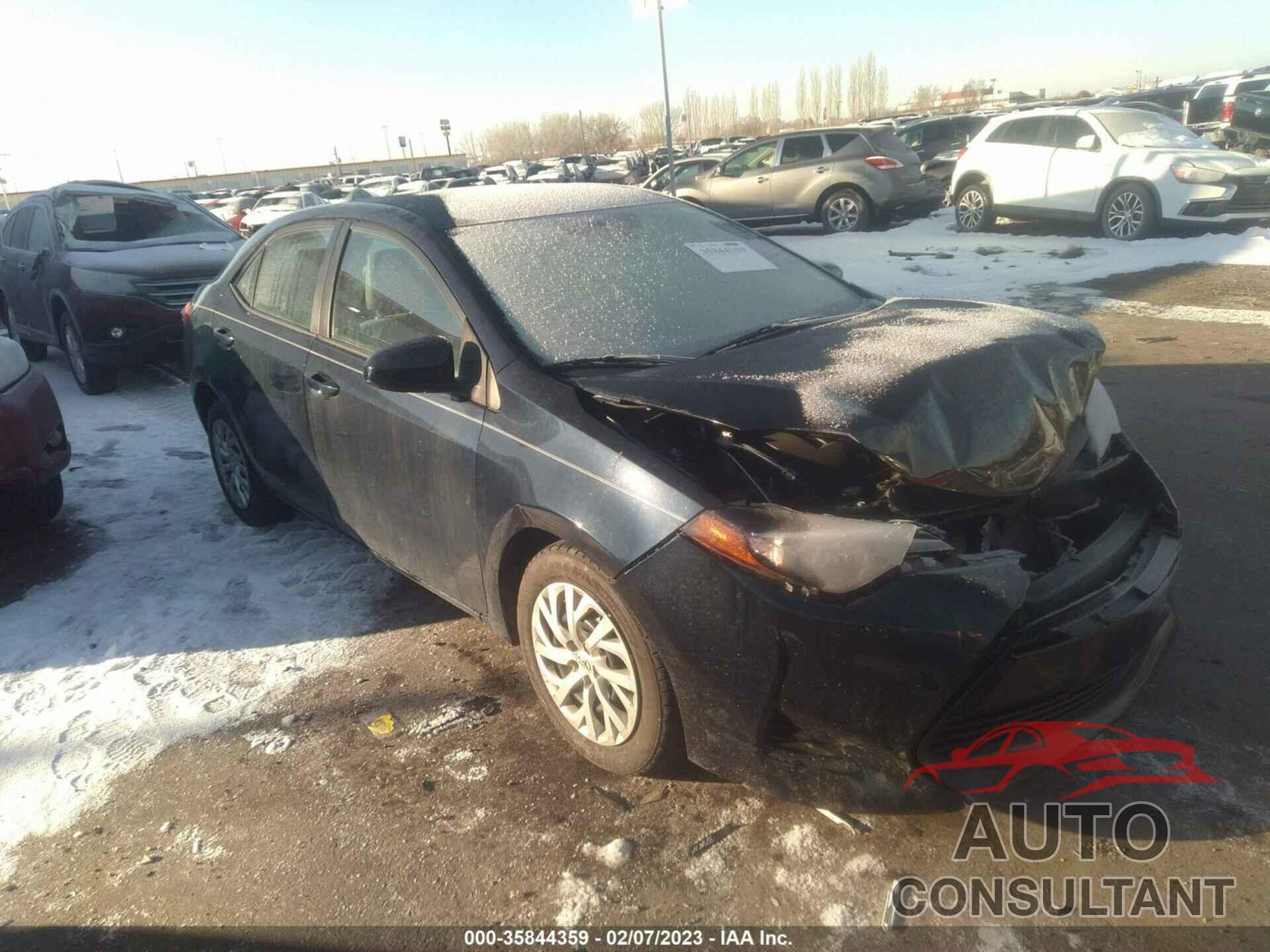TOYOTA COROLLA 2017 - 2T1BURHE3HC847694