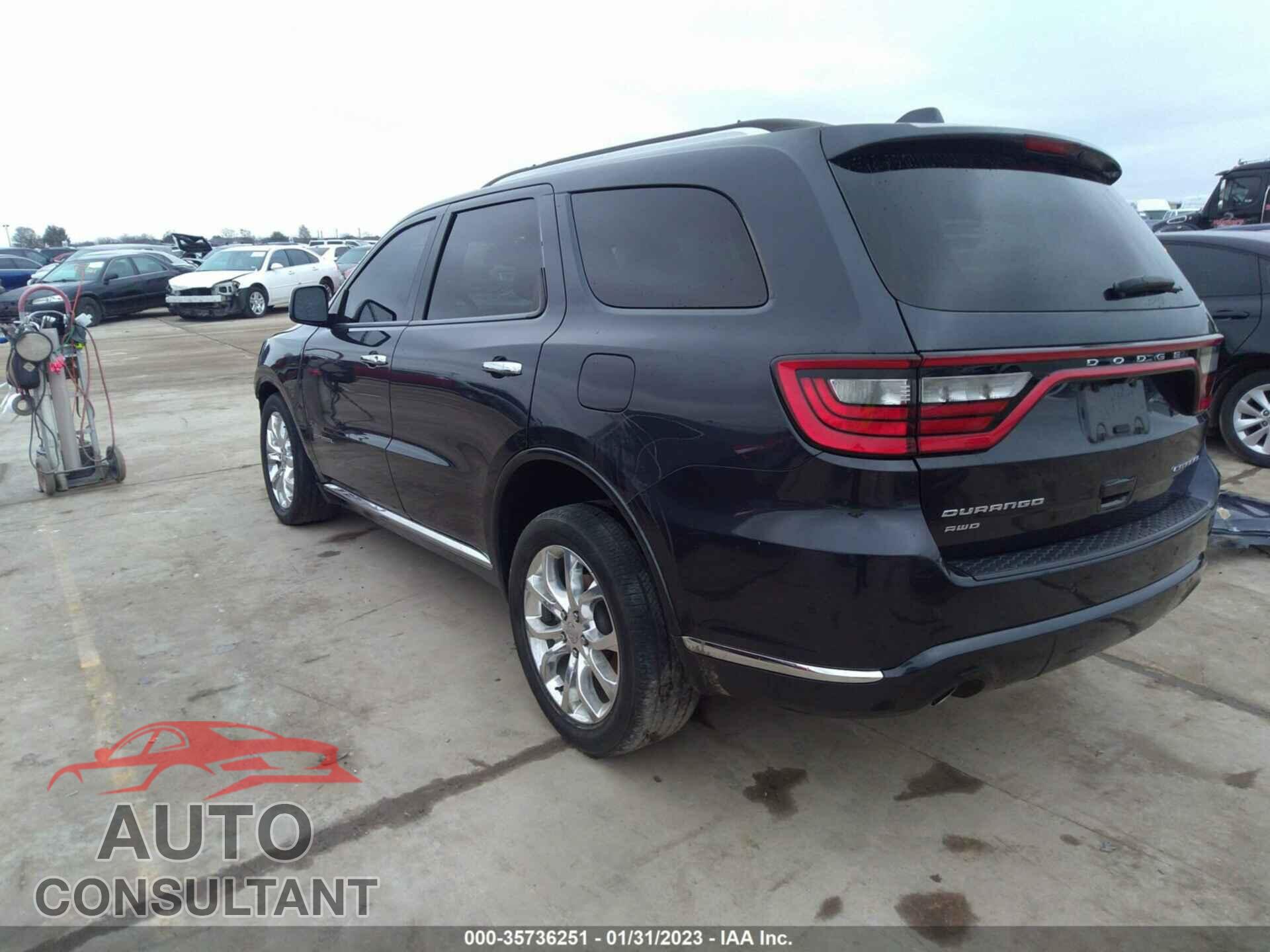 DODGE DURANGO 2016 - 1C4RDJEGXGC309121