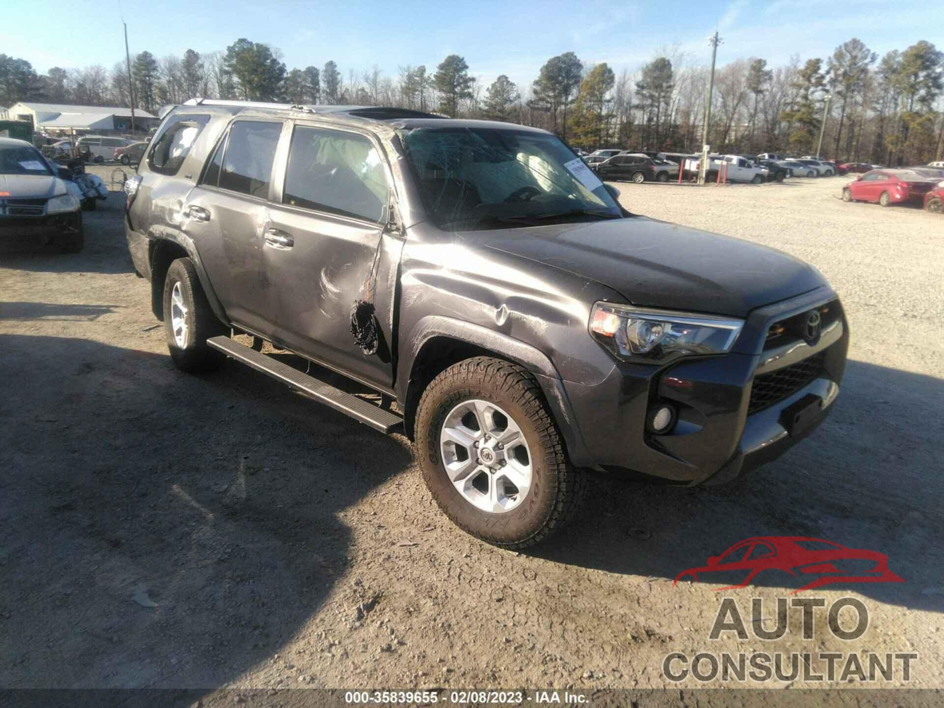 TOYOTA 4RUNNER 2018 - JTEZU5JR3J5187451