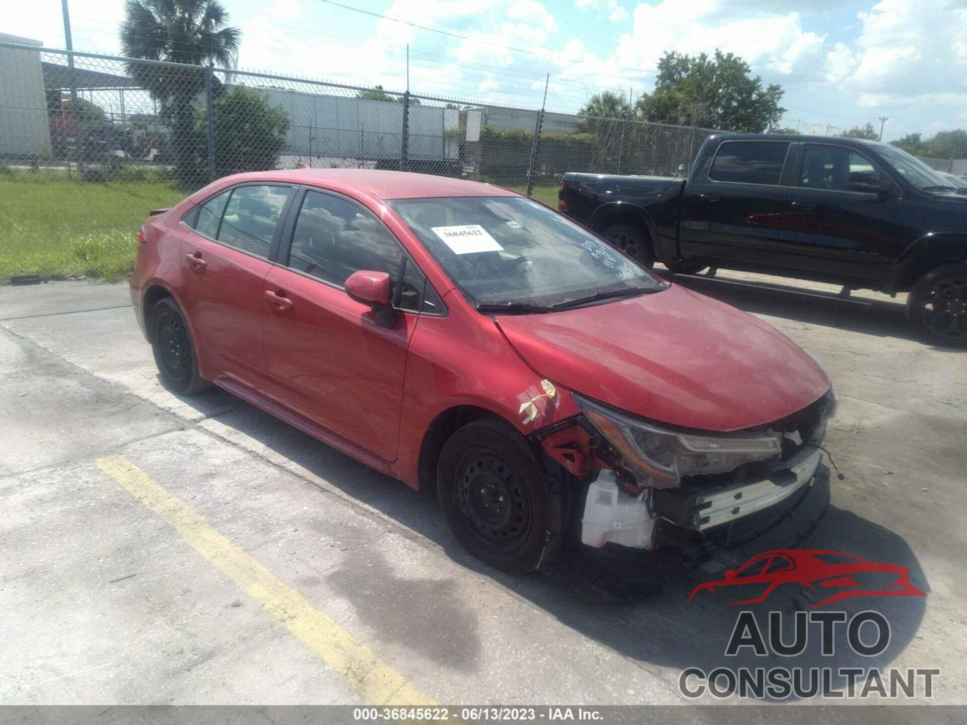 TOYOTA COROLLA 2021 - JTDEPMAE1MJ134468