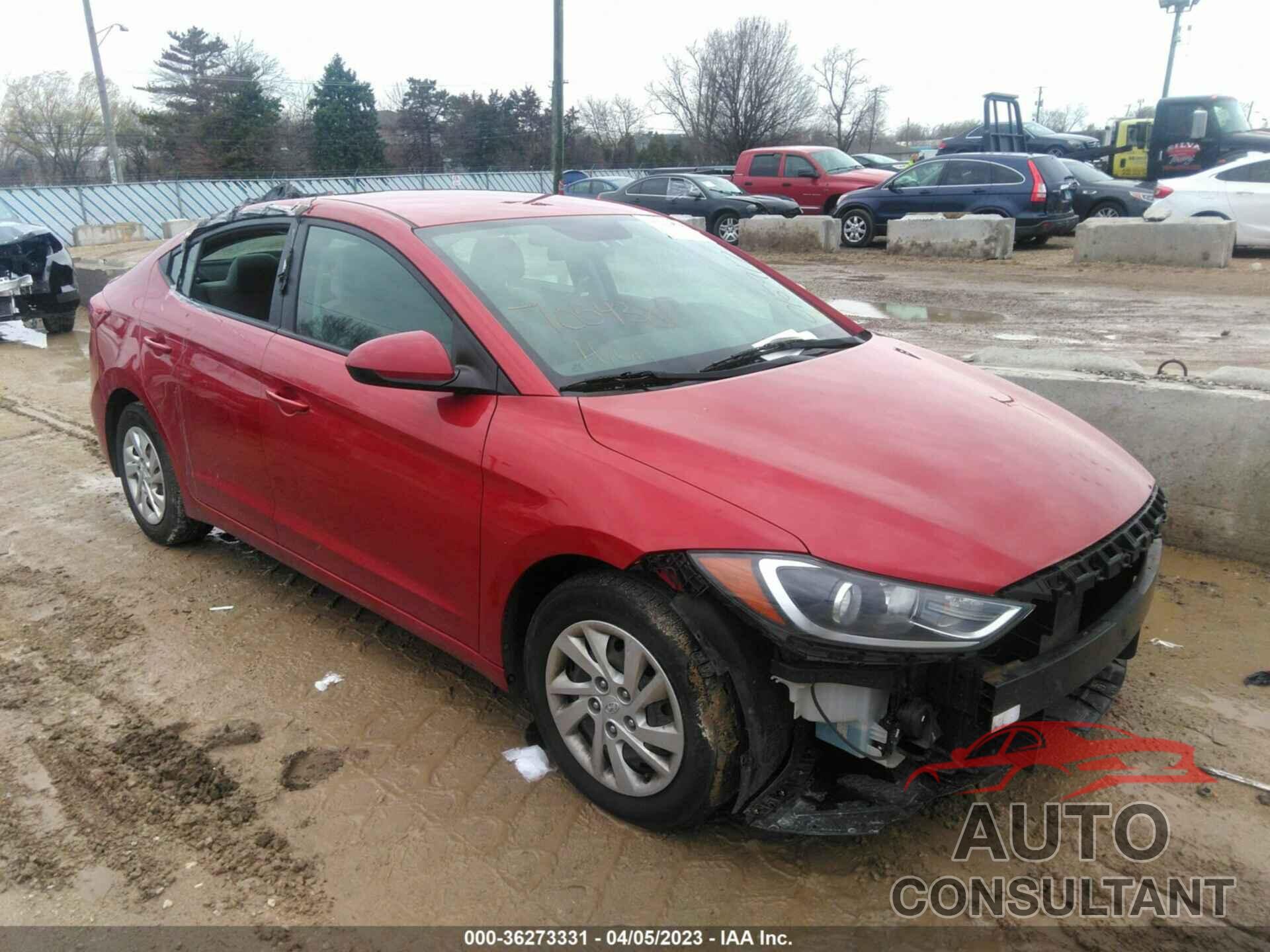 HYUNDAI ELANTRA 2017 - 5NPD74LF1HH070822