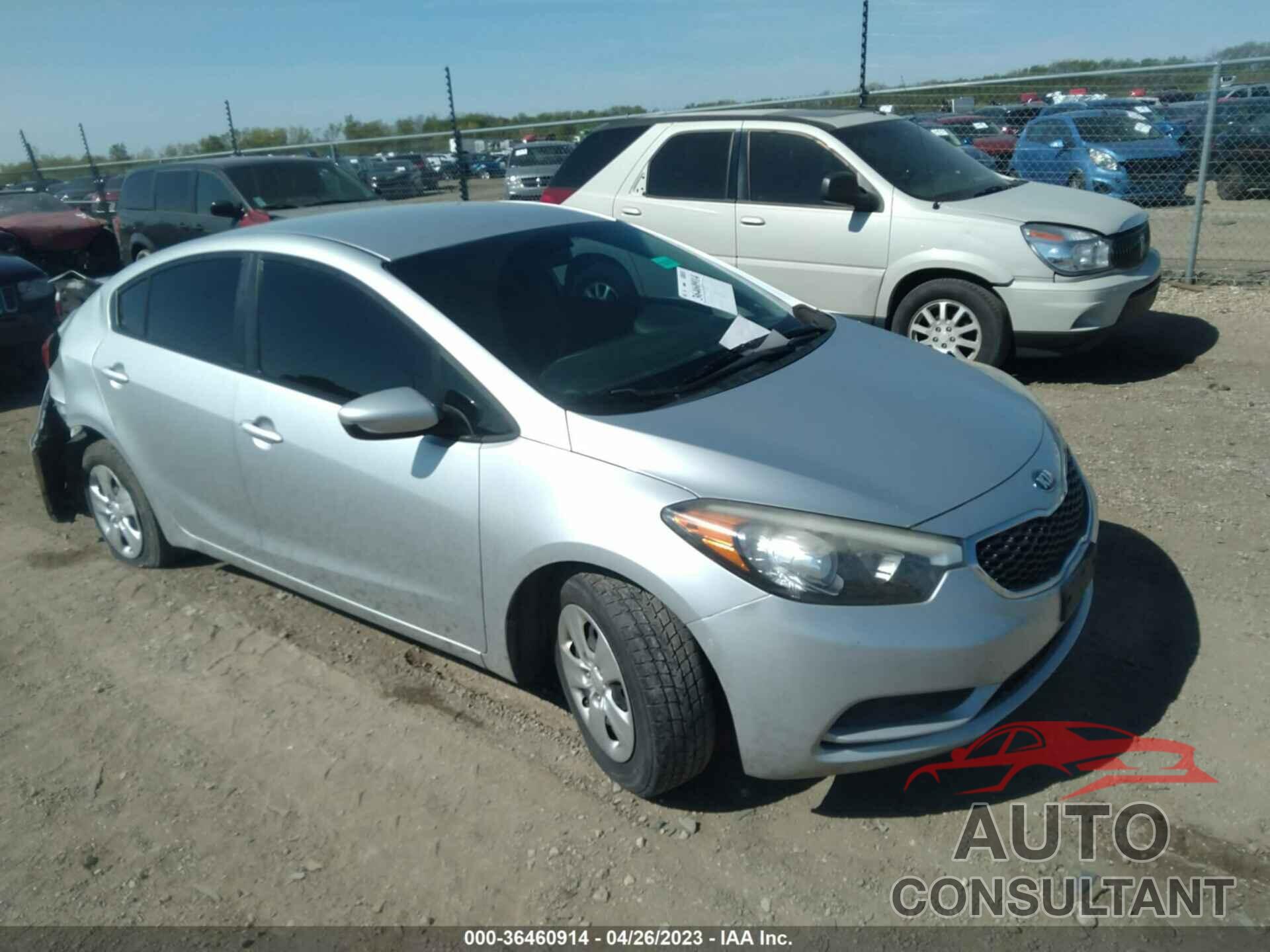 KIA FORTE 2015 - KNAFK4A65F5343622