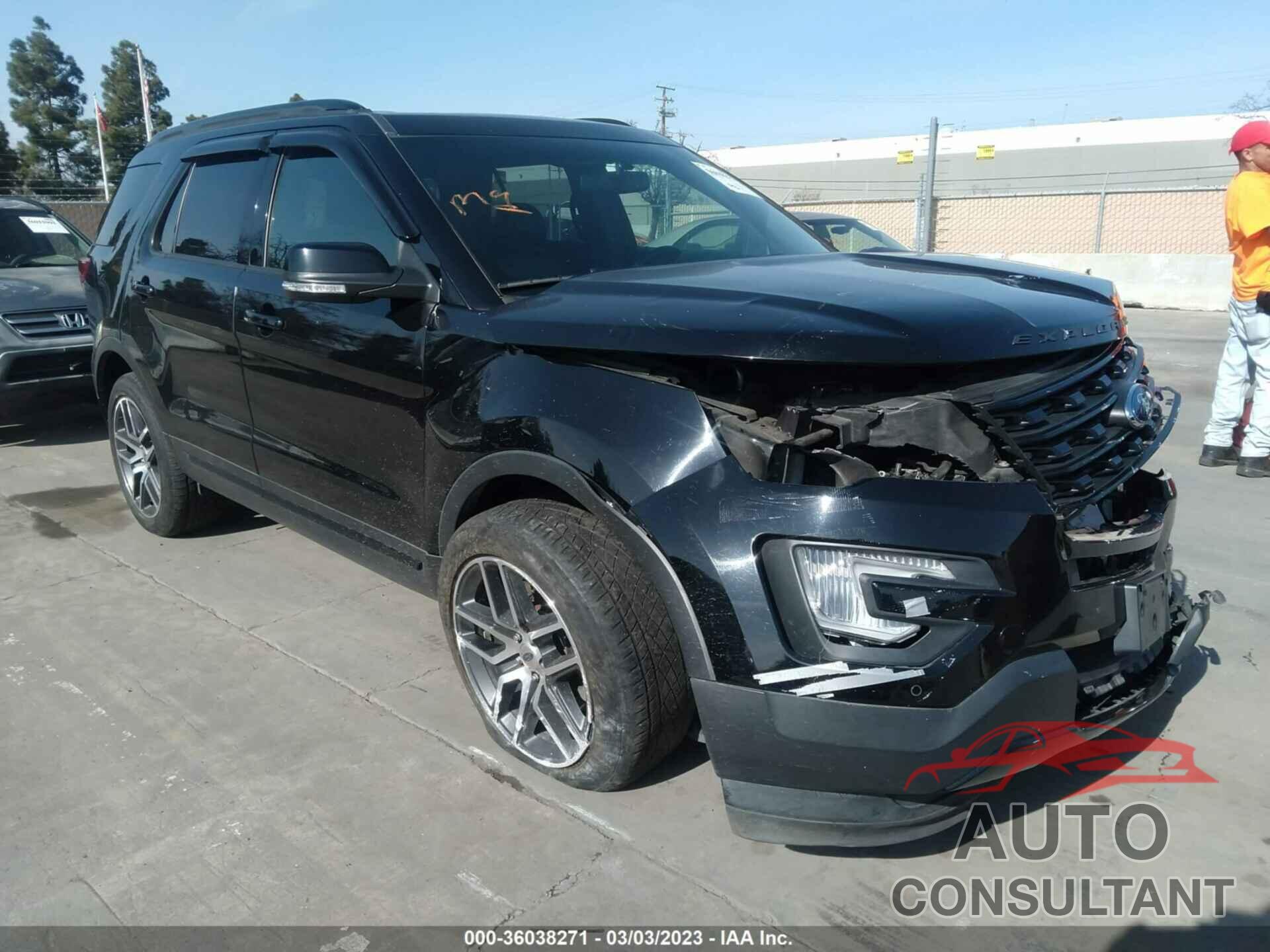 FORD EXPLORER 2017 - 1FM5K8GT2HGB32593