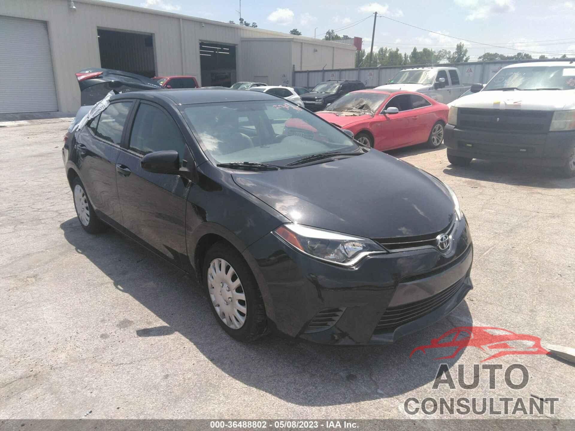TOYOTA COROLLA 2016 - 2T1BURHEXGC729429